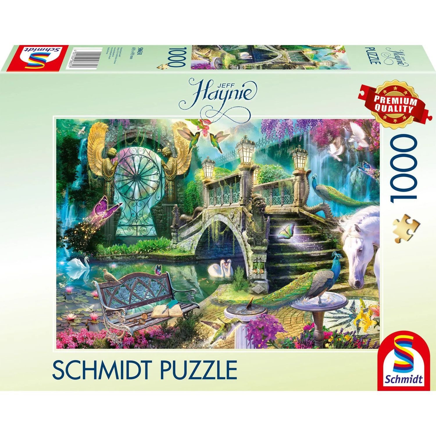 Schmidt Spiele Puzzle Der geheime Garten, 1000 Puzzleteile