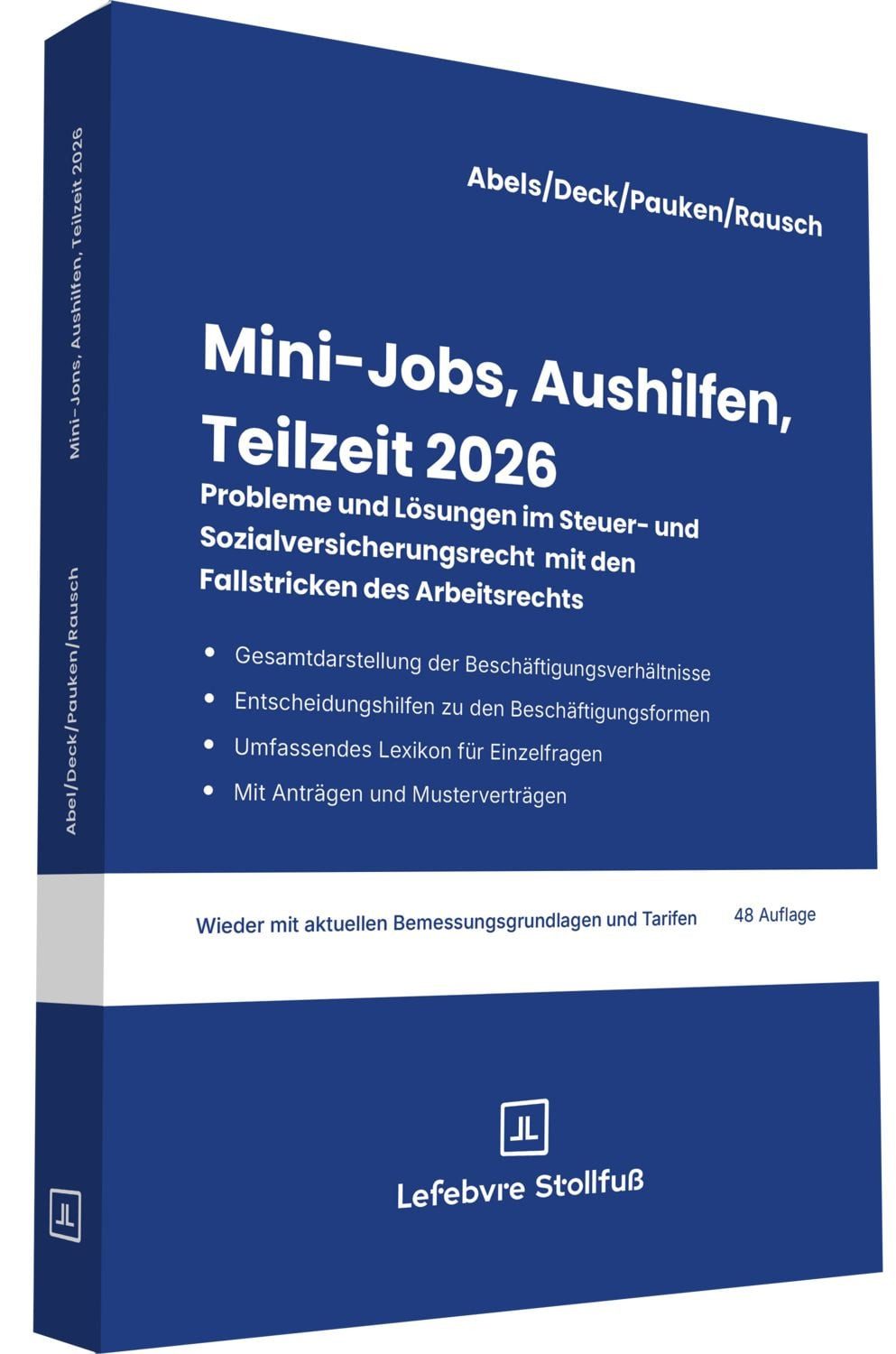 Mini-Jobs, Aushilfen, Teilzeit 2026 / Andreas Abels, Thomas Pauken, Wolfgang Deck, Rainer Rausch
