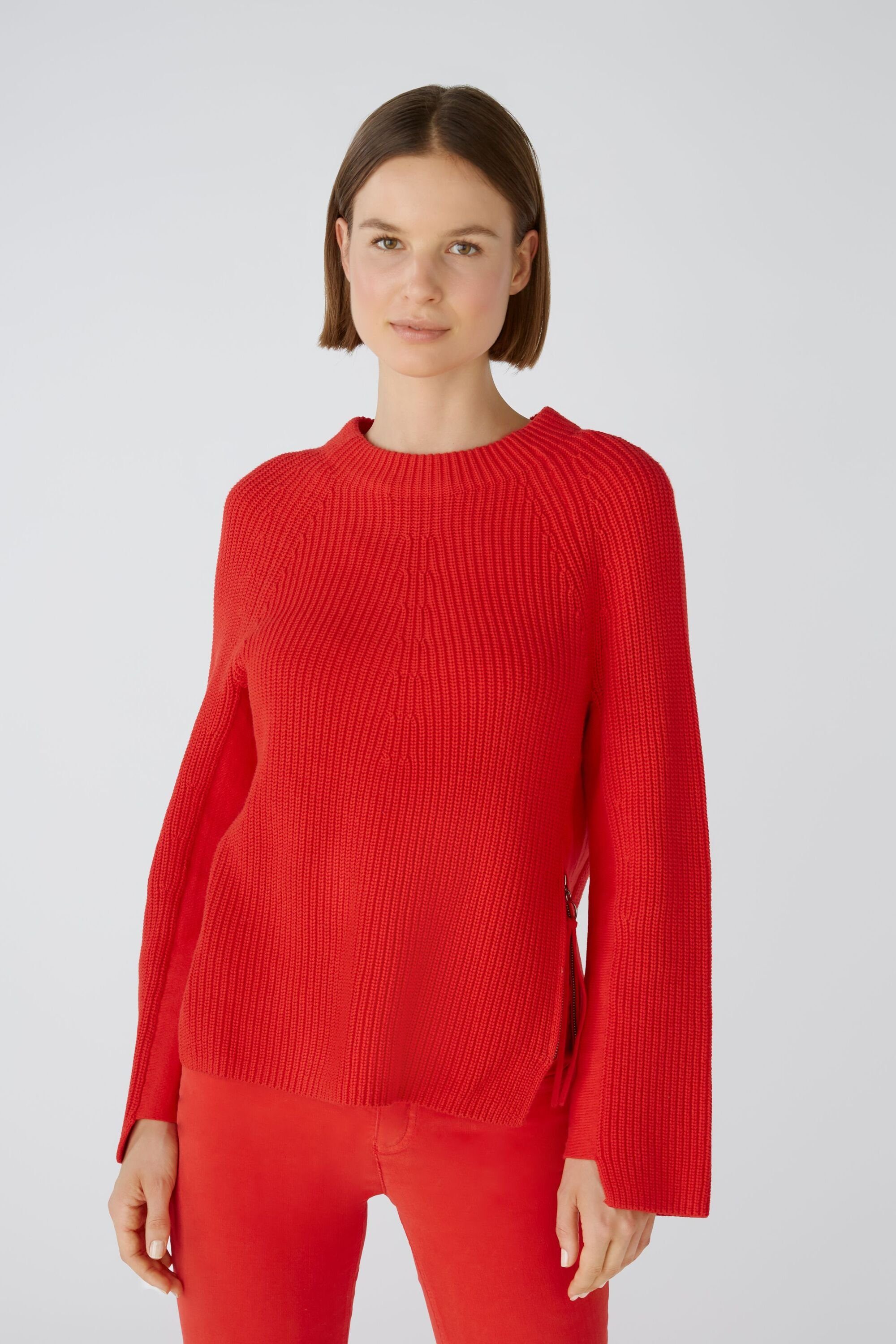 Pullover Oui chinese RUBI Strickpullover red