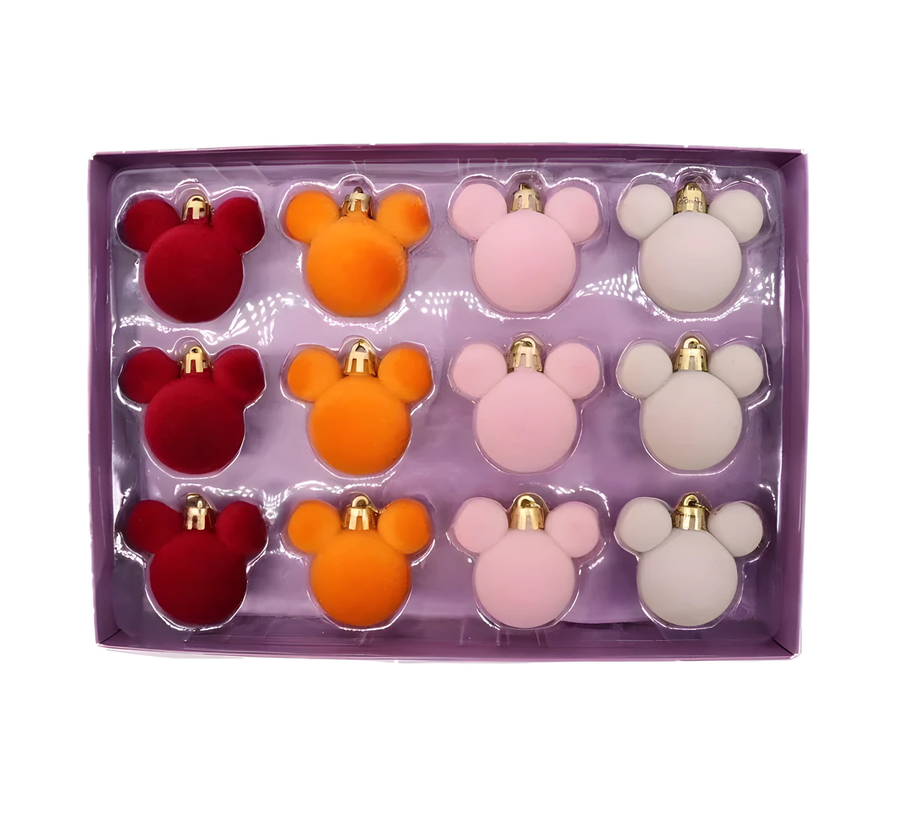 Disney Weihnachtsbaumkugel Mini Micky Maus Новорічні кулі 12 Kugeln Print Weihnachten Kugel (12 St)