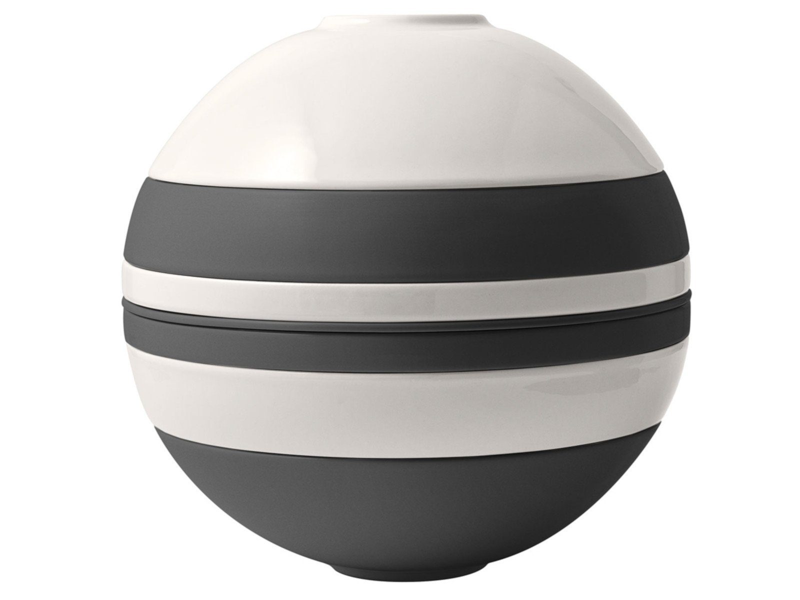 Geschirr-Set Iconic La Boule schwarz & weiss Ø 24 cm