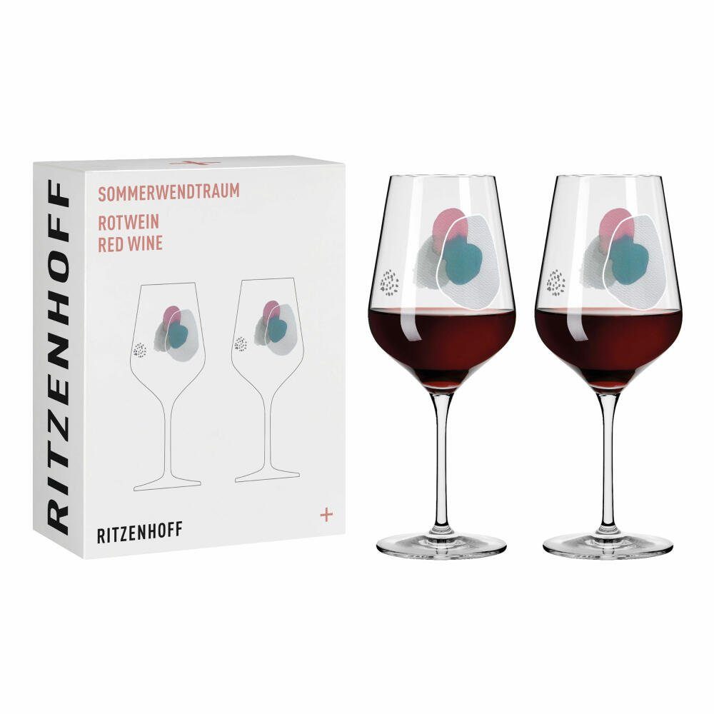 Rotweinglas Sommerwendtraum Rotwein 2er-Set 001