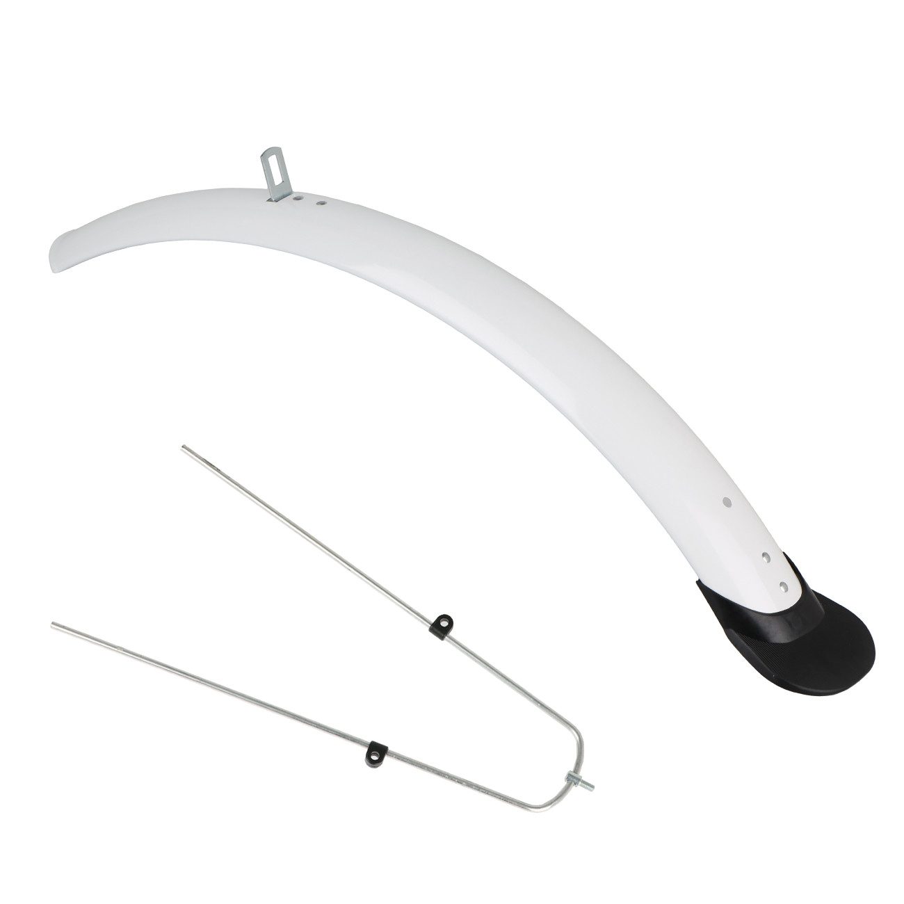 SKS Schutzblech Vorderrad Schutzlech 28 Zoll weiß Metall 55mm