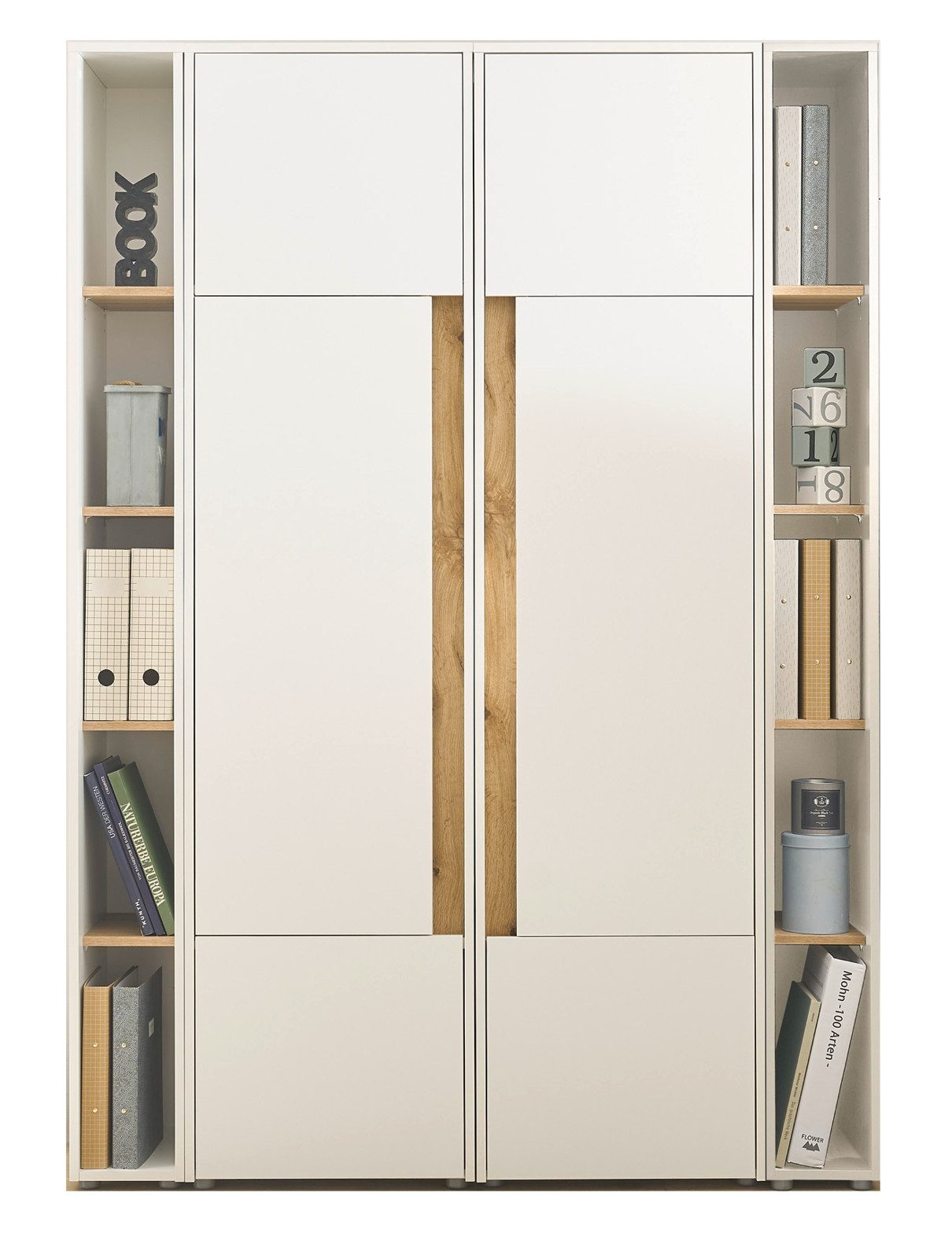Furn.Design Aktenschrank Center (Büroschrank in weiß günstig online kaufen