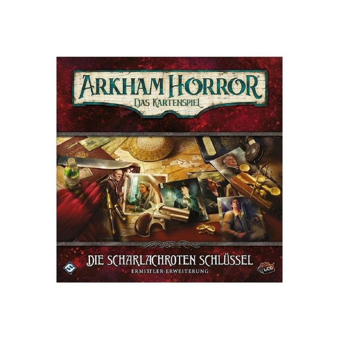Fantasy Flight Games Spiel FFGD1169 - Arkham Horror: Die scharlachroten Schlüssel ...