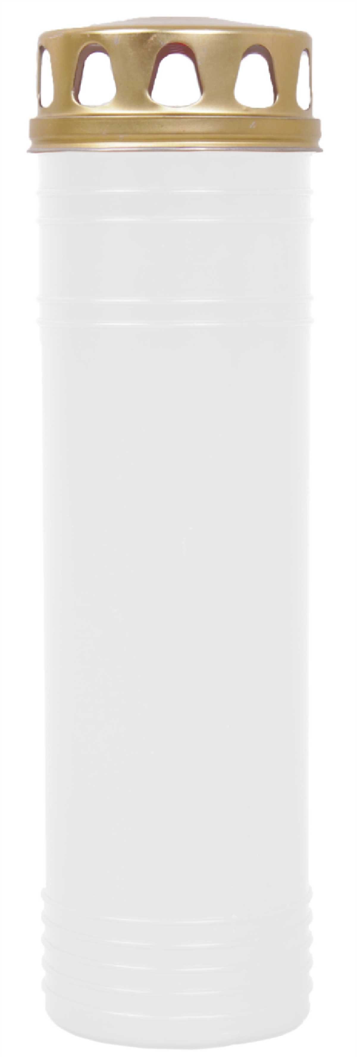 HS Candle Grabkerze (1-tlg), Grablicht Grableuchte mit goldenem Deckel günstig online kaufen