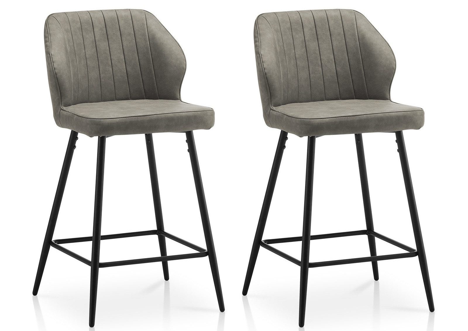 Ofcasa Barhocker Kunstlederbarstuhl (2er Set), Gepolsterte günstig online kaufen