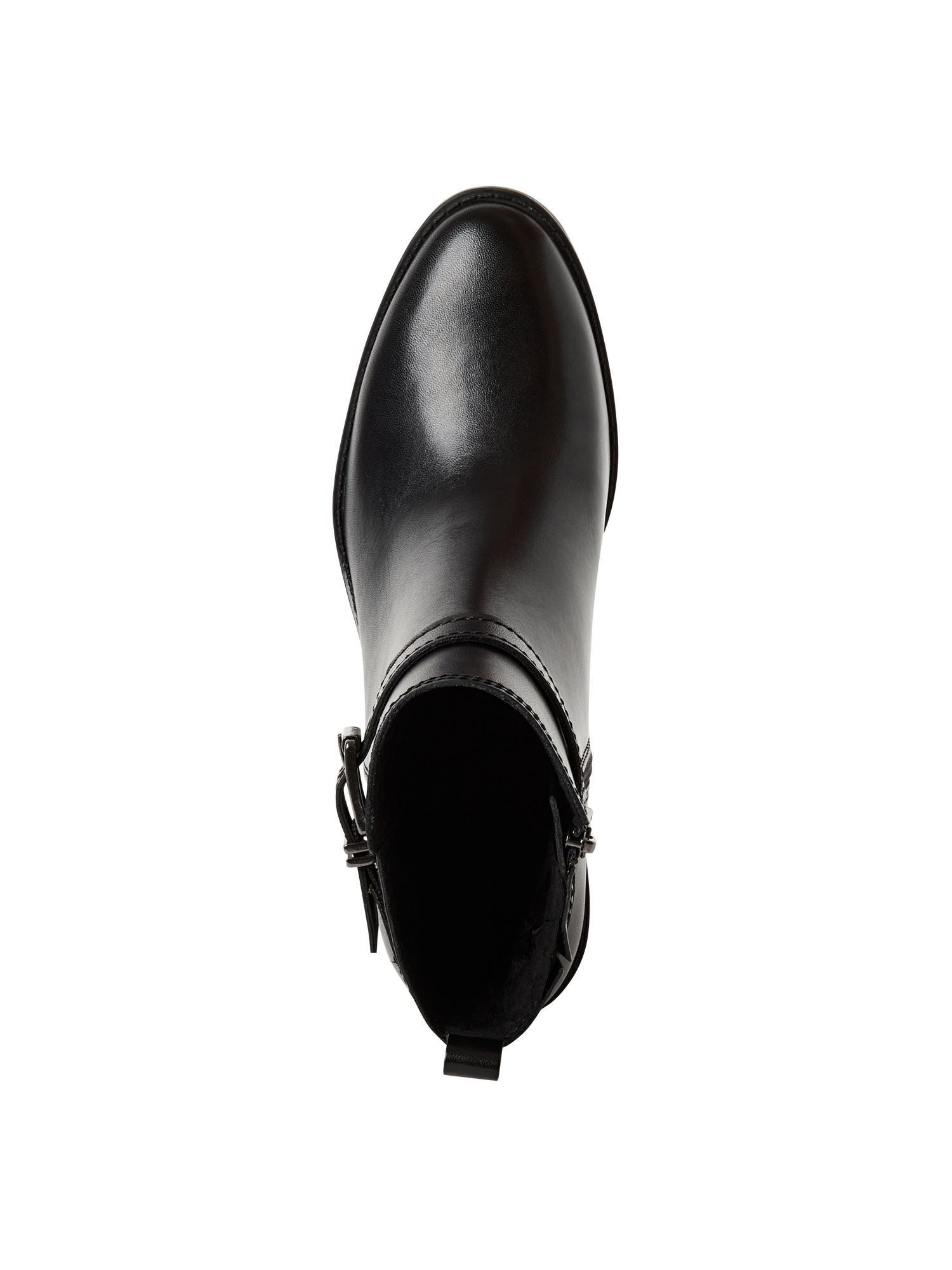 MARCO TOZZI FEEL aus Leder Blockabsatz 2-25330-45 Stiefelette FEEL