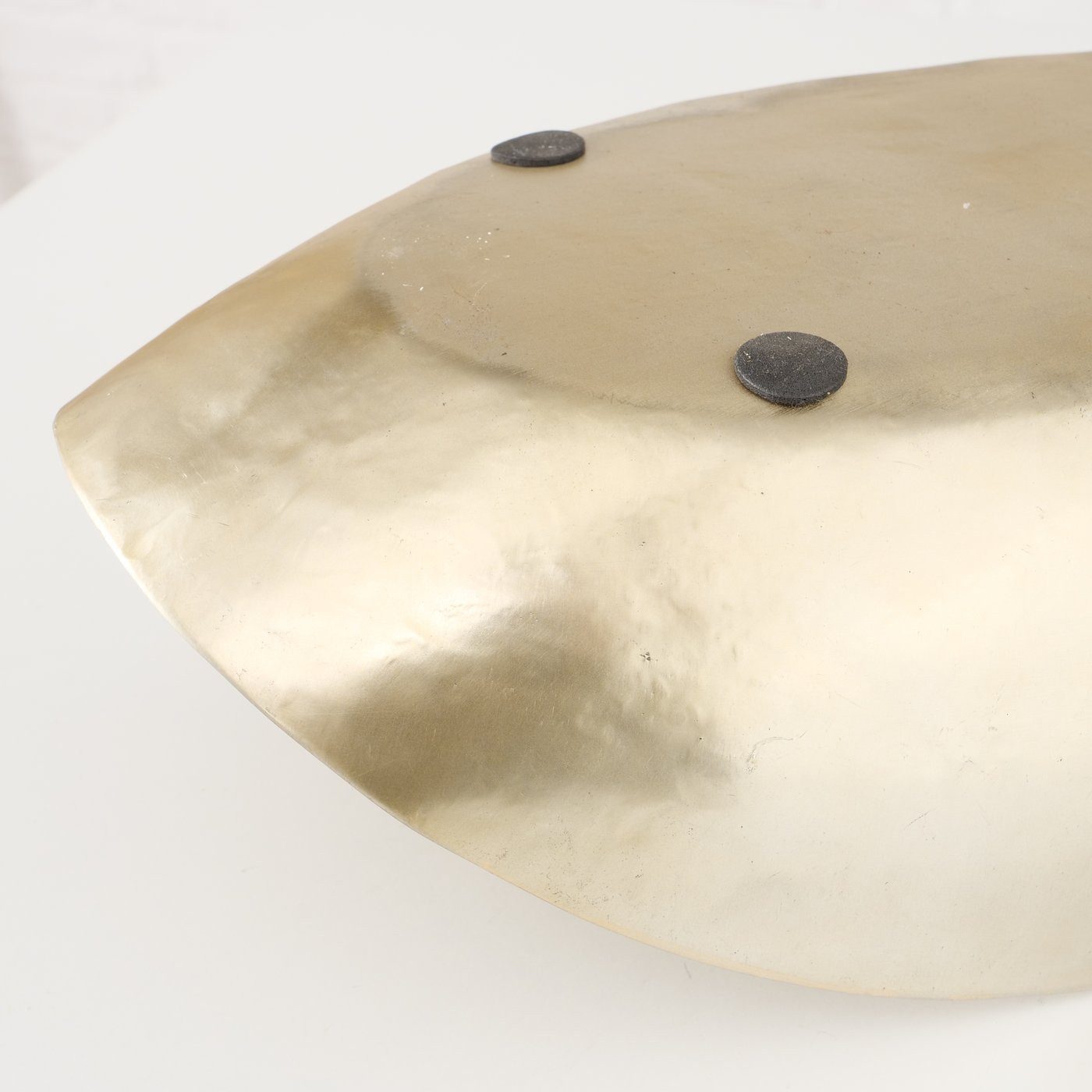 BOLTZE Dekoschale Schale Glamis goldfarben 38,5cm lang günstig online kaufen