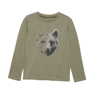 Minymo Langarmshirt MINYMO - MIT-Shirt LS - 133227 Langarmshirt mit Animalprint