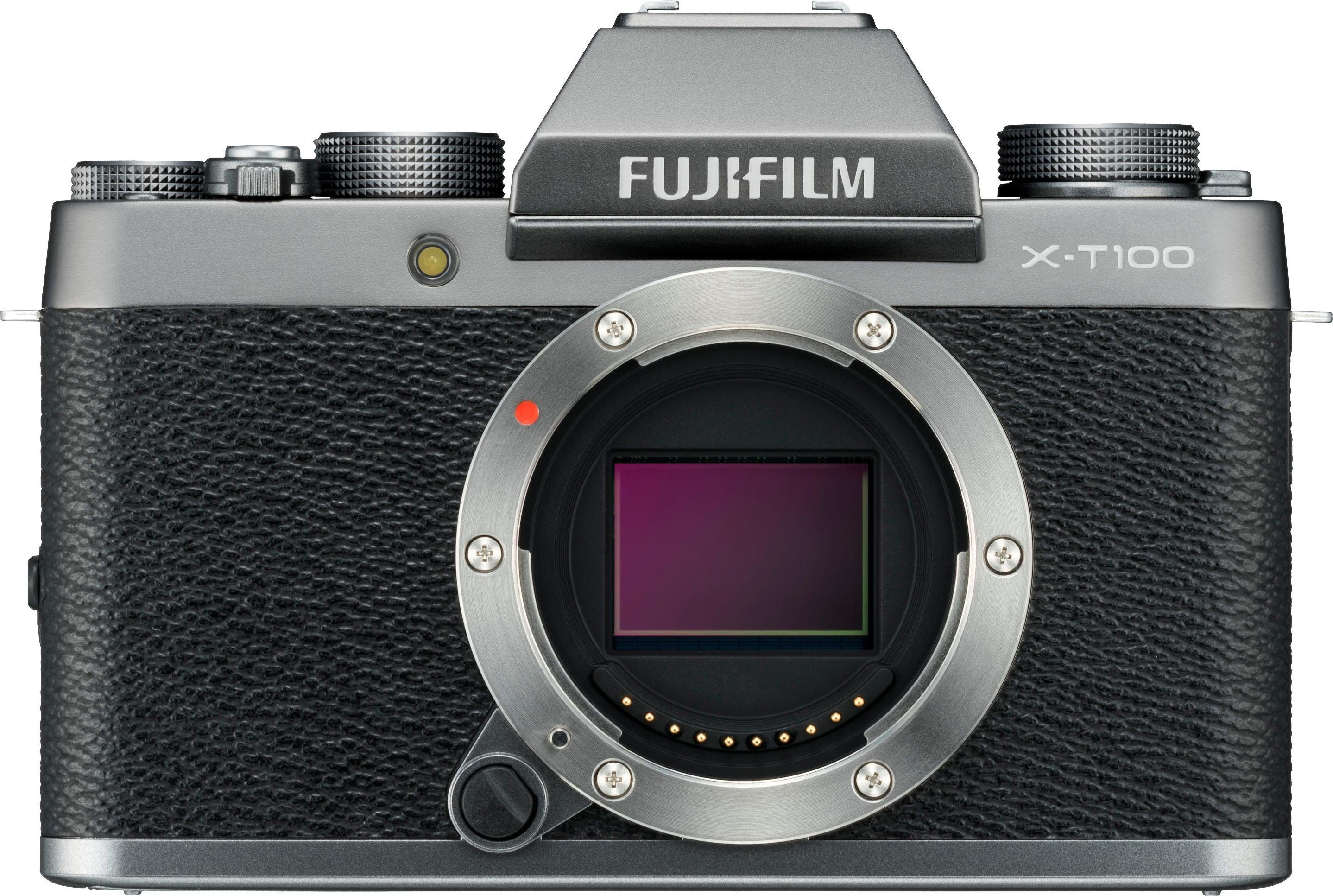 FUJIFILM X-T100 Body Systemkamera (24,2 MP, Bluetooth, WLAN (Wi-Fi)