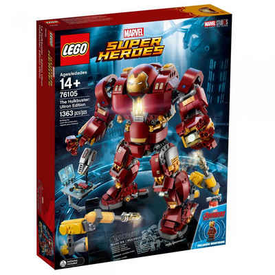 LEGO® Konstruktionsspielsteine »LEGO® Marvel - Der Hulkbuster: Ultron Edition«, (Set, 1363 St)