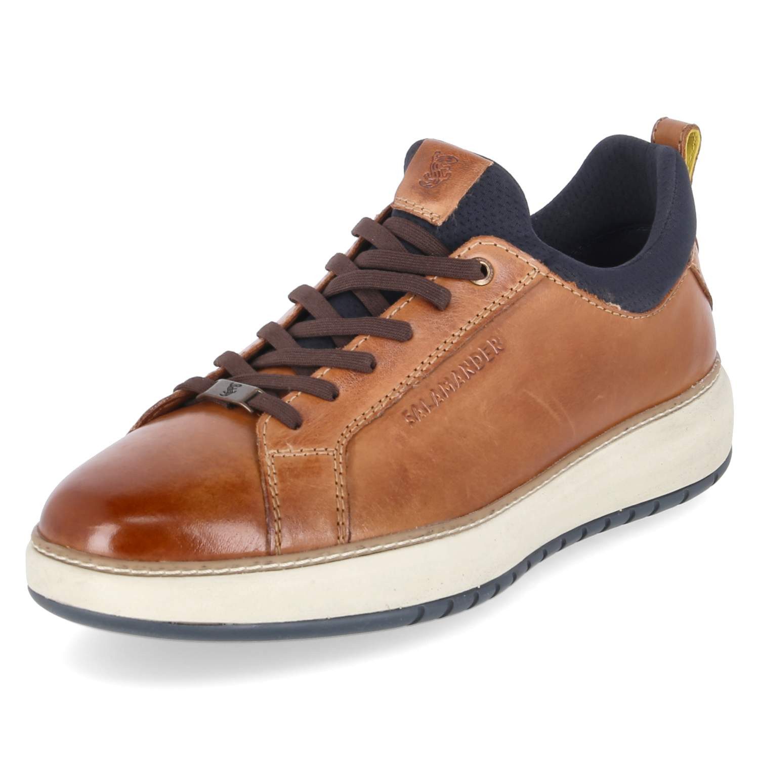 Salamander Salamander E31AU3601000-6300 SP Herren Leder & Textil brown Schnürschuh