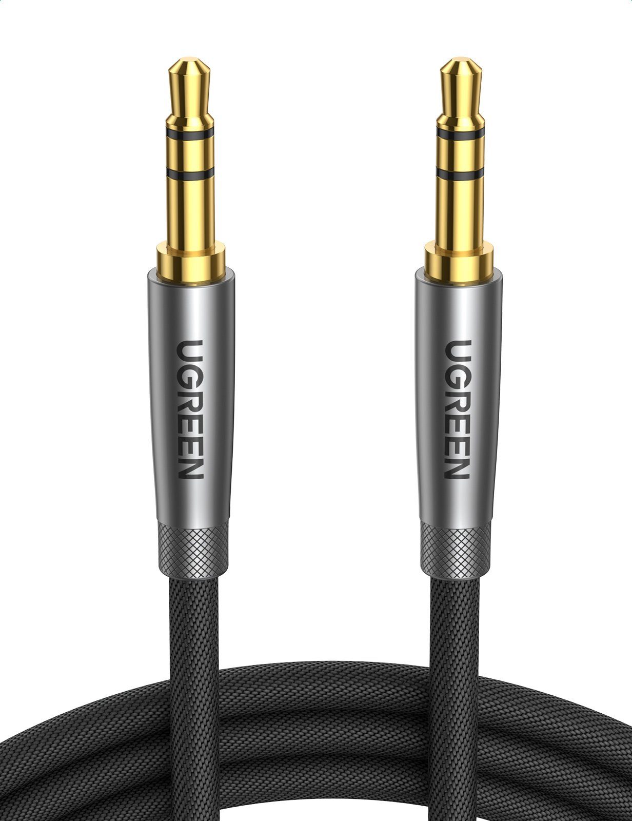 UGREEN Audio-Kabel, 3,5-mm-Klinke, 3,5-mm-Klinke (100 cm), Aux 3,5mm Cinch  Kabel, Klinkenkabel