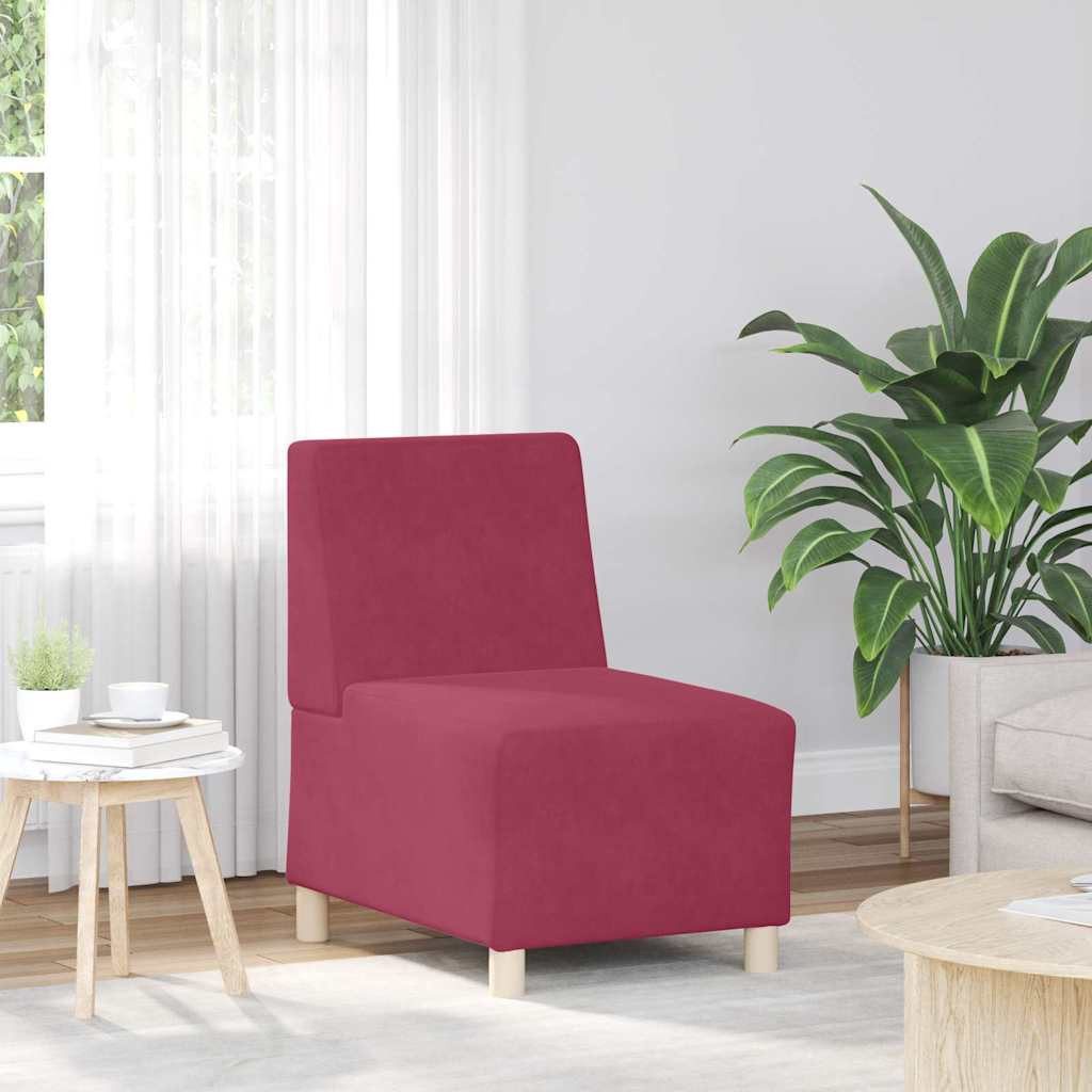 vidaXL Sofa Modulares Armfreies Sofa 3 günstig online kaufen