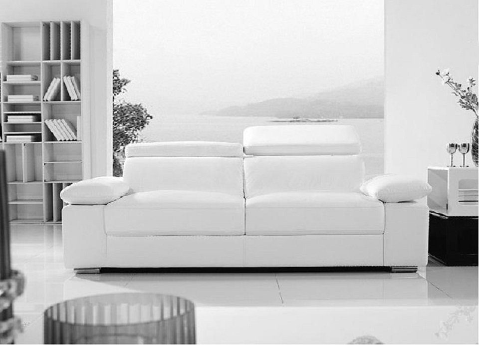 Leder, JVmoebel Leder Design Sofa 311 Made Sofagarnitur in Sitzer Couchen Set Polster Sofas Europe