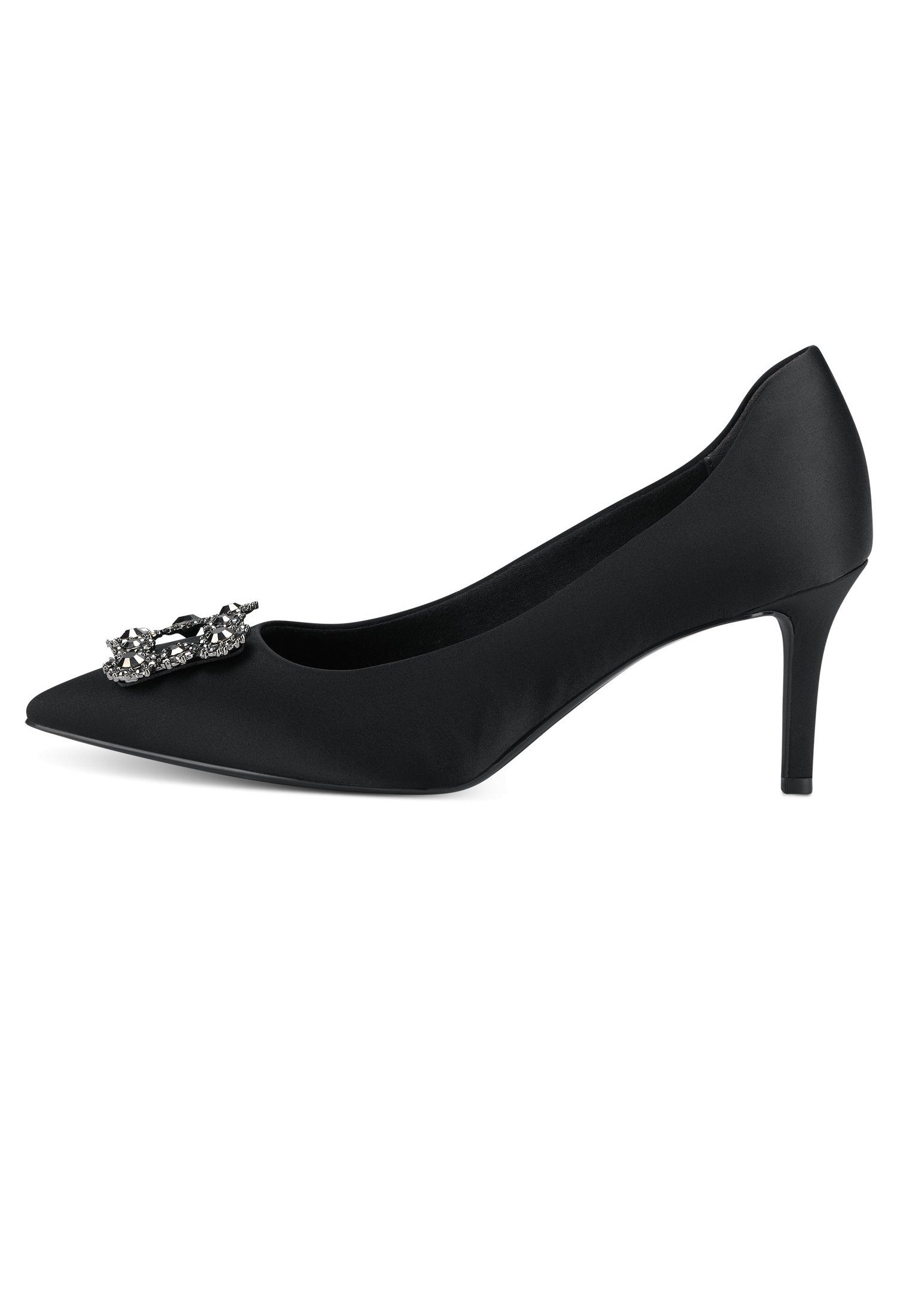 Tamaris 1-22430-20 070 Black Satin Pumps
