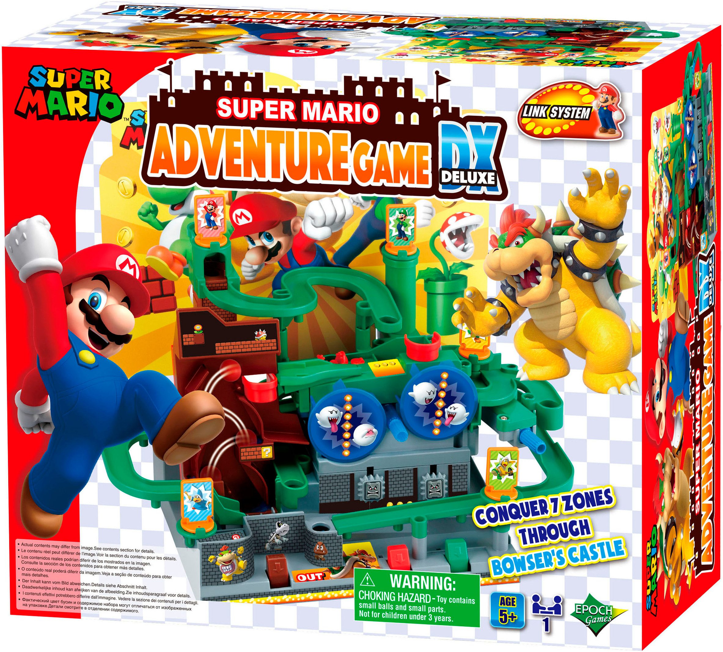 EPOCH Games Spiel Super Mario™ Adventure Game DX, Familienspiel