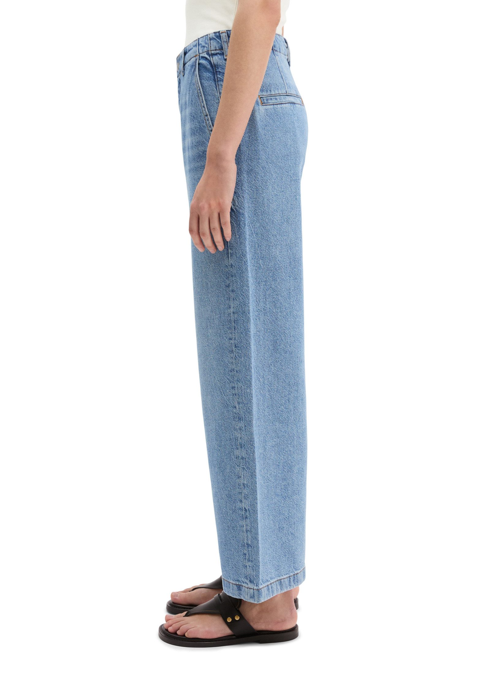 Marc O'Polo 5-Pocket-Jeans aus Lyocell-Leinen-Baumwolle-Mix günstig online kaufen