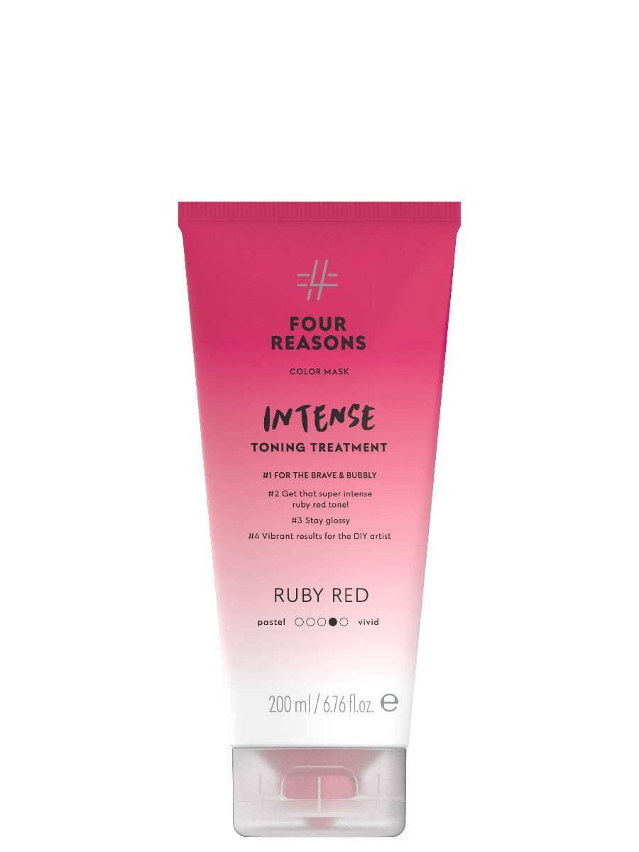 Haarfarbe Four Reasons Color Mask Intense Toning Treatment Ruby Red 200ml