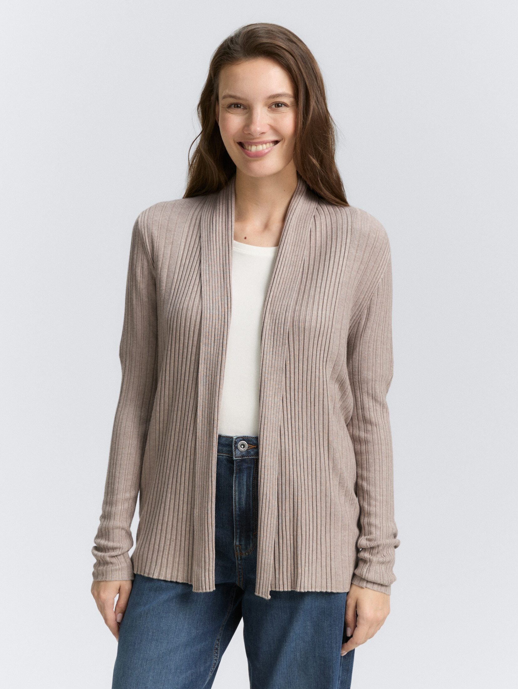 TOM TAILOR Cardigan Cardigan mit Schalkragen günstig online kaufen
