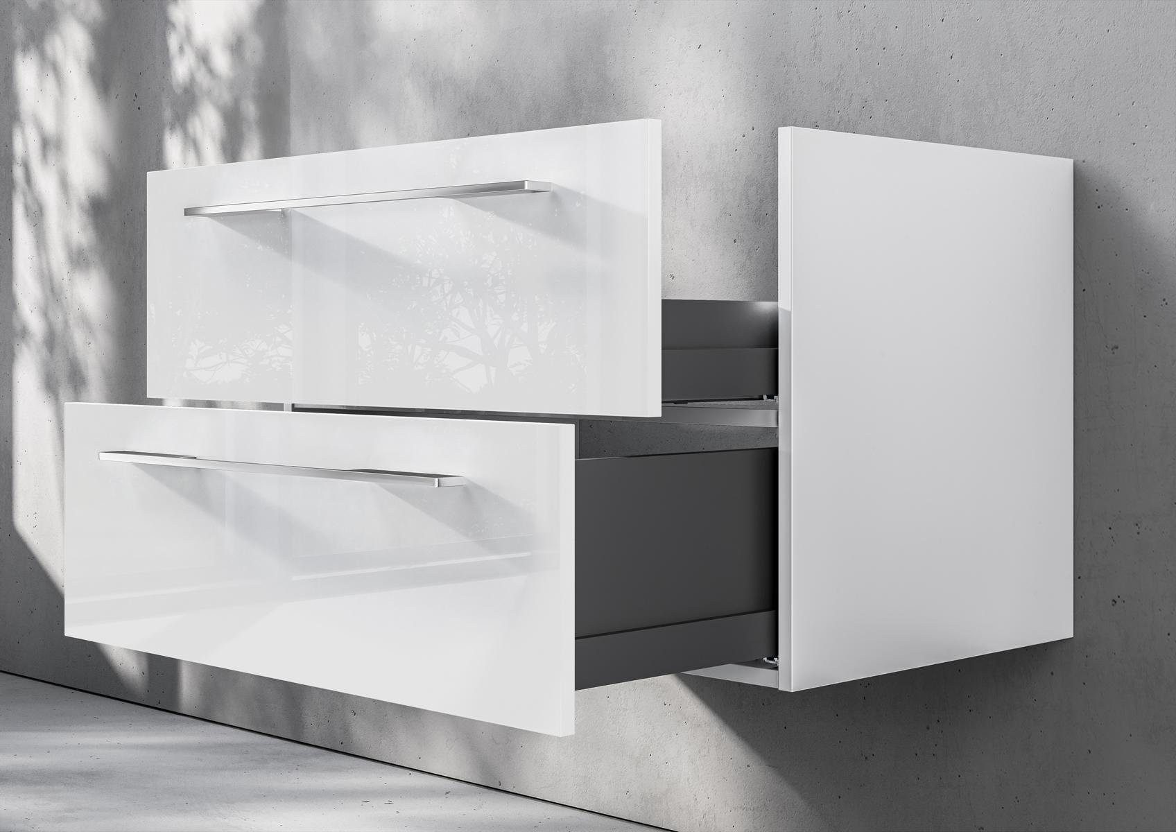 Intarbad Waschbeckenunterschrank für Duravit VIU Waschtisch