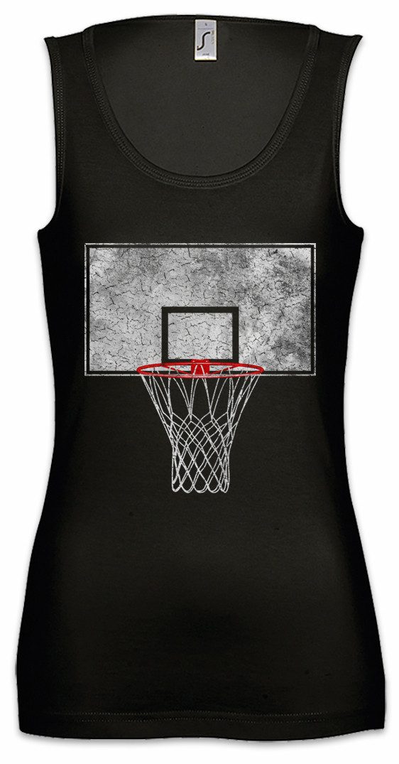 Urban Backwoods Tanktop Basketball Backboard Ärmelloses Damen T-Shirt Court Streetballcourt Korb Dunk Air Player