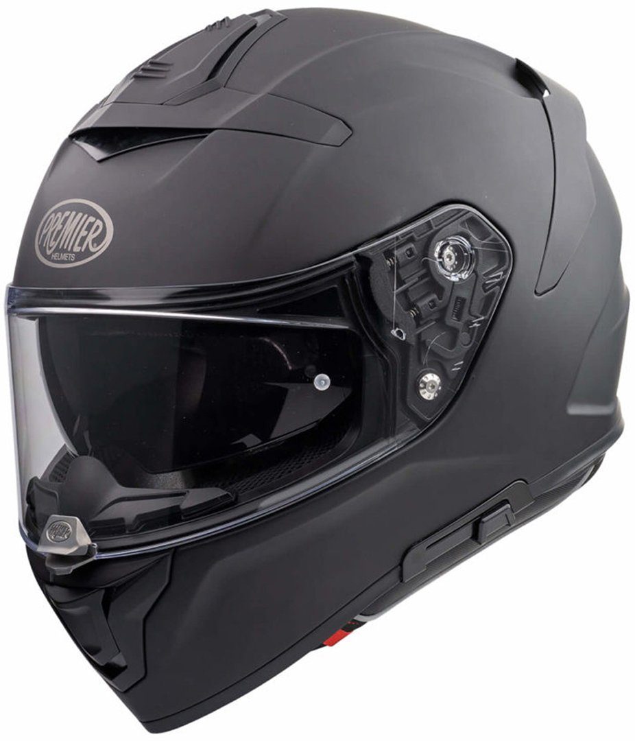 Premier Motorradhelm Devil U9 Helm, vorbereitet für Kommunikationssystem,integriertes Sonnenvisier