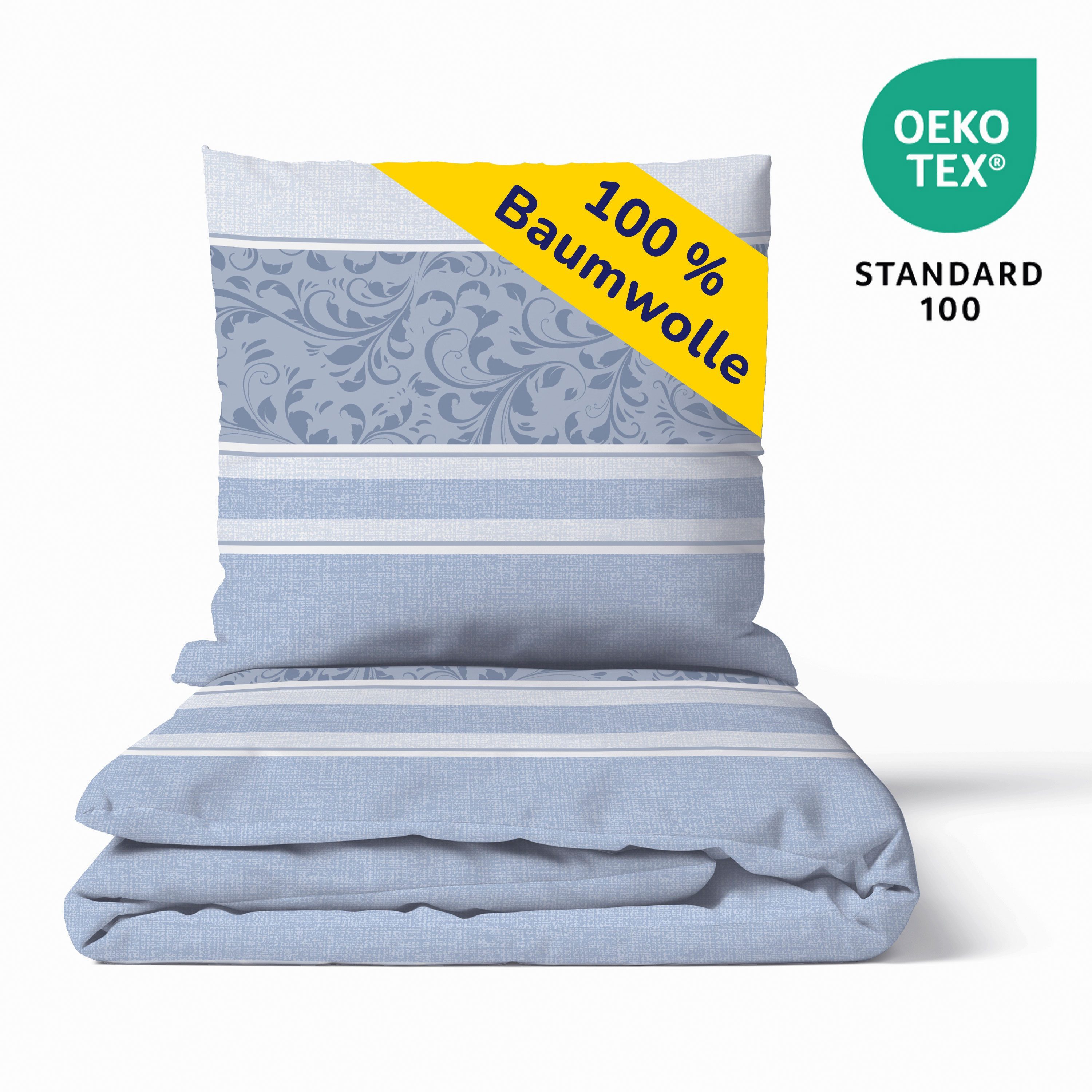 Reißverschluss Hellblau 90 Cm – Für Bettwäsche, Kopfkissen & Bettbezüge | Selbsthemmender Schieber, Breite 26 Mm