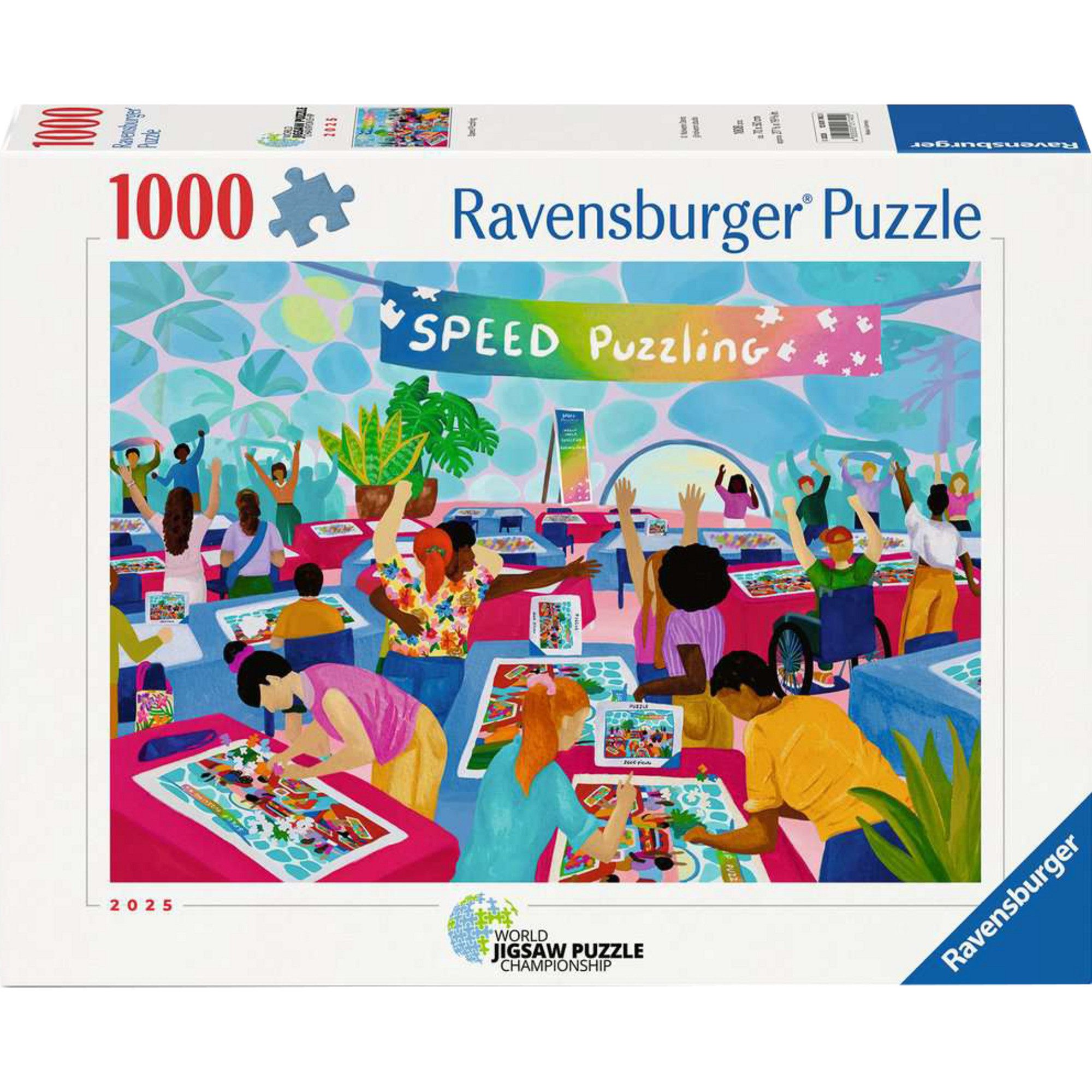 Ravensburger Puzzle Ravensburger Puzzle Speed Puzzling, (1000 Teile), 1000 Puzzleteile