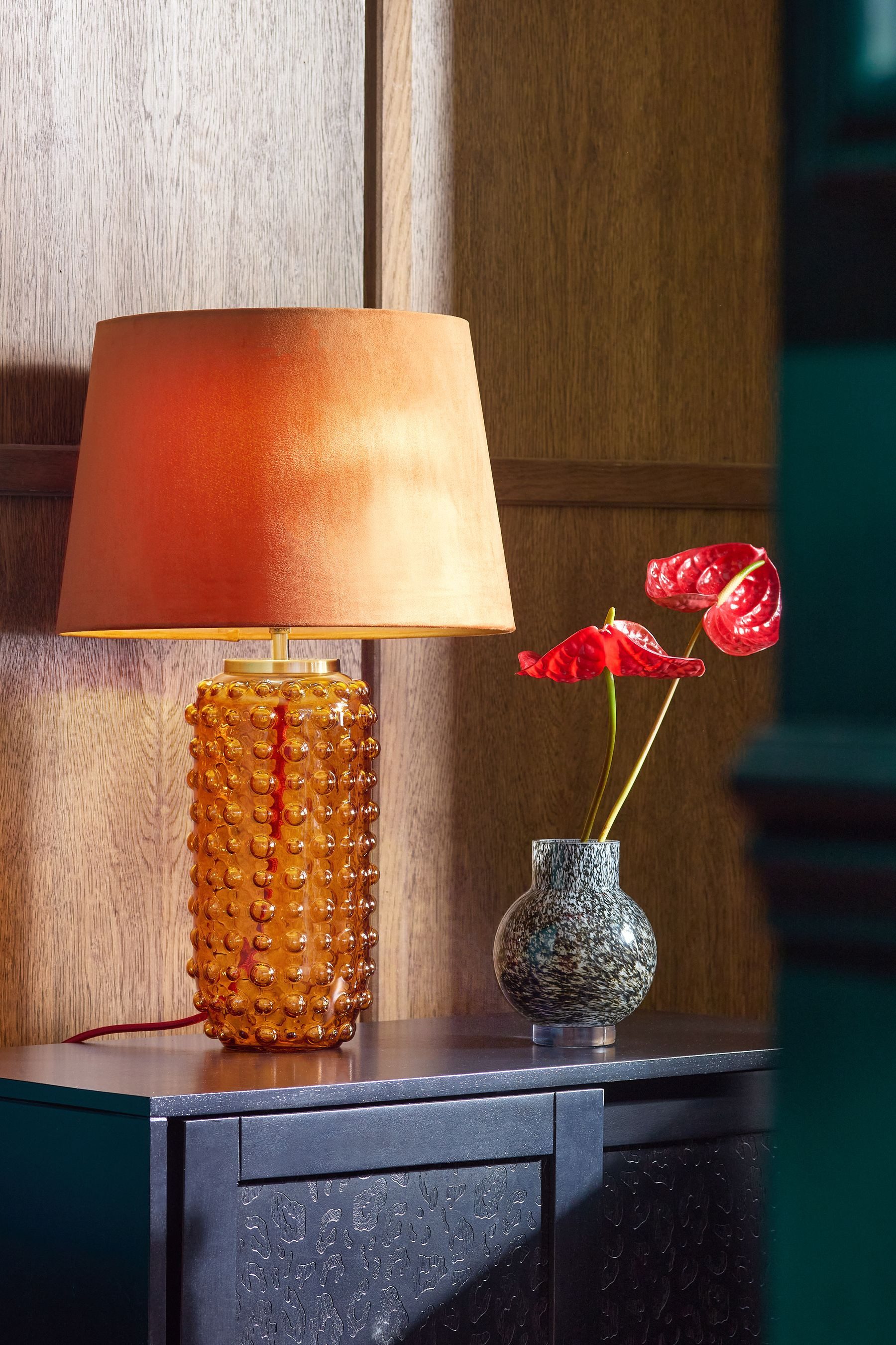 Next Lampenschirm Samt-Lampenschirm