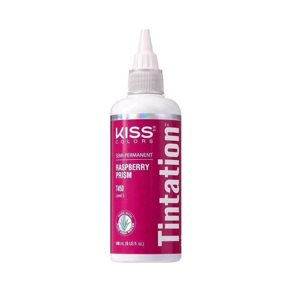 Kiss Haarmaske Kiss Tintation Semi Permanent Hair Color 148ml - Raspberry P