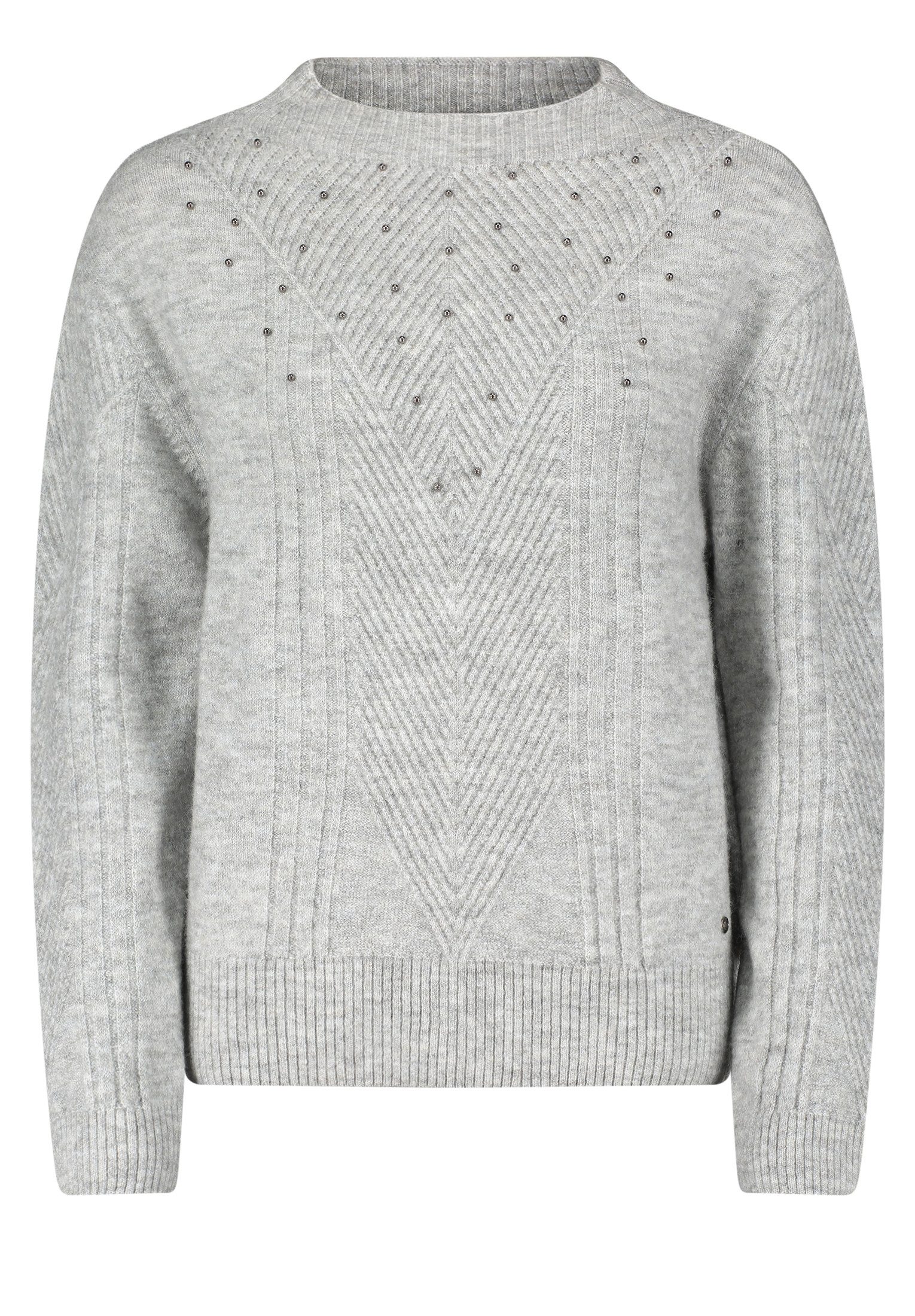 Betty&Co Strickpullover Damen Strickpullover mit Perlen günstig online kaufen