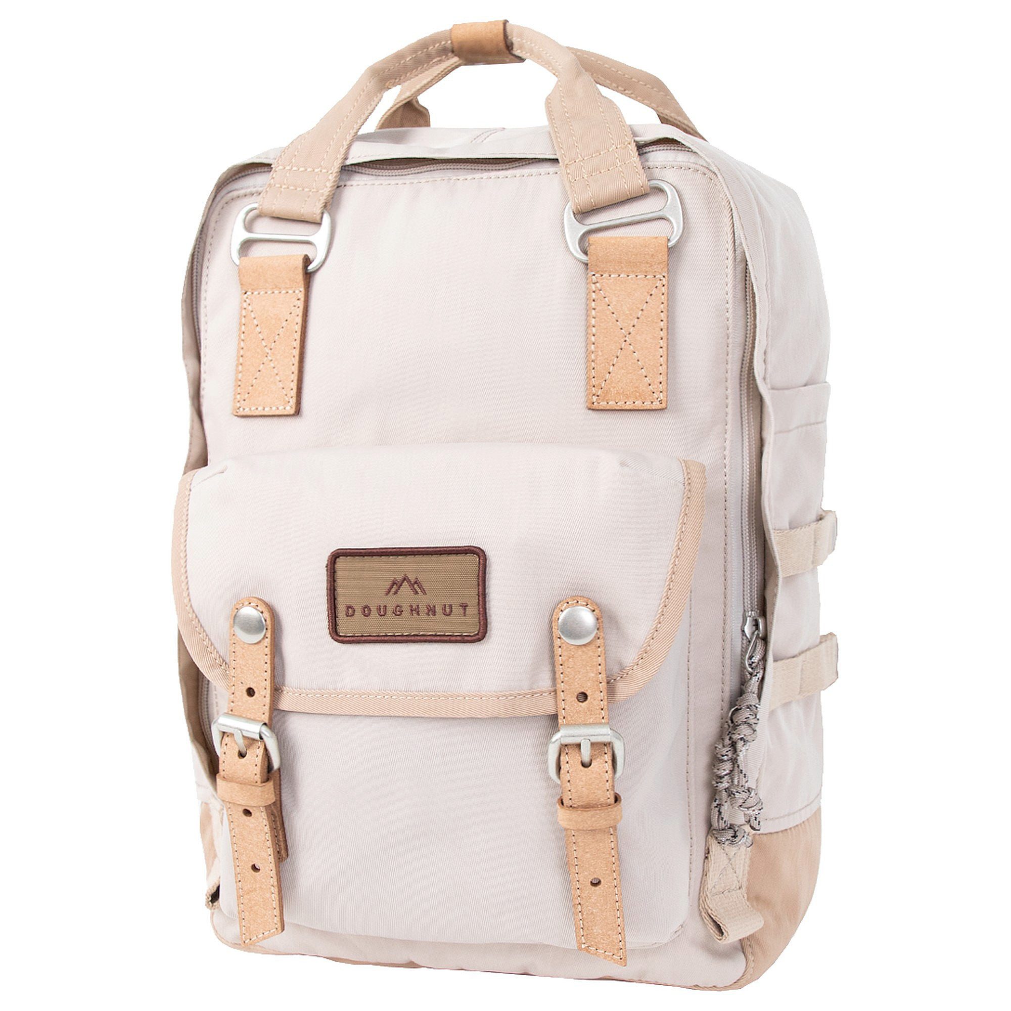 Doughnut Rucksack Macaroon Happy Camper 16 - Rucksack 38 cm (ivory)