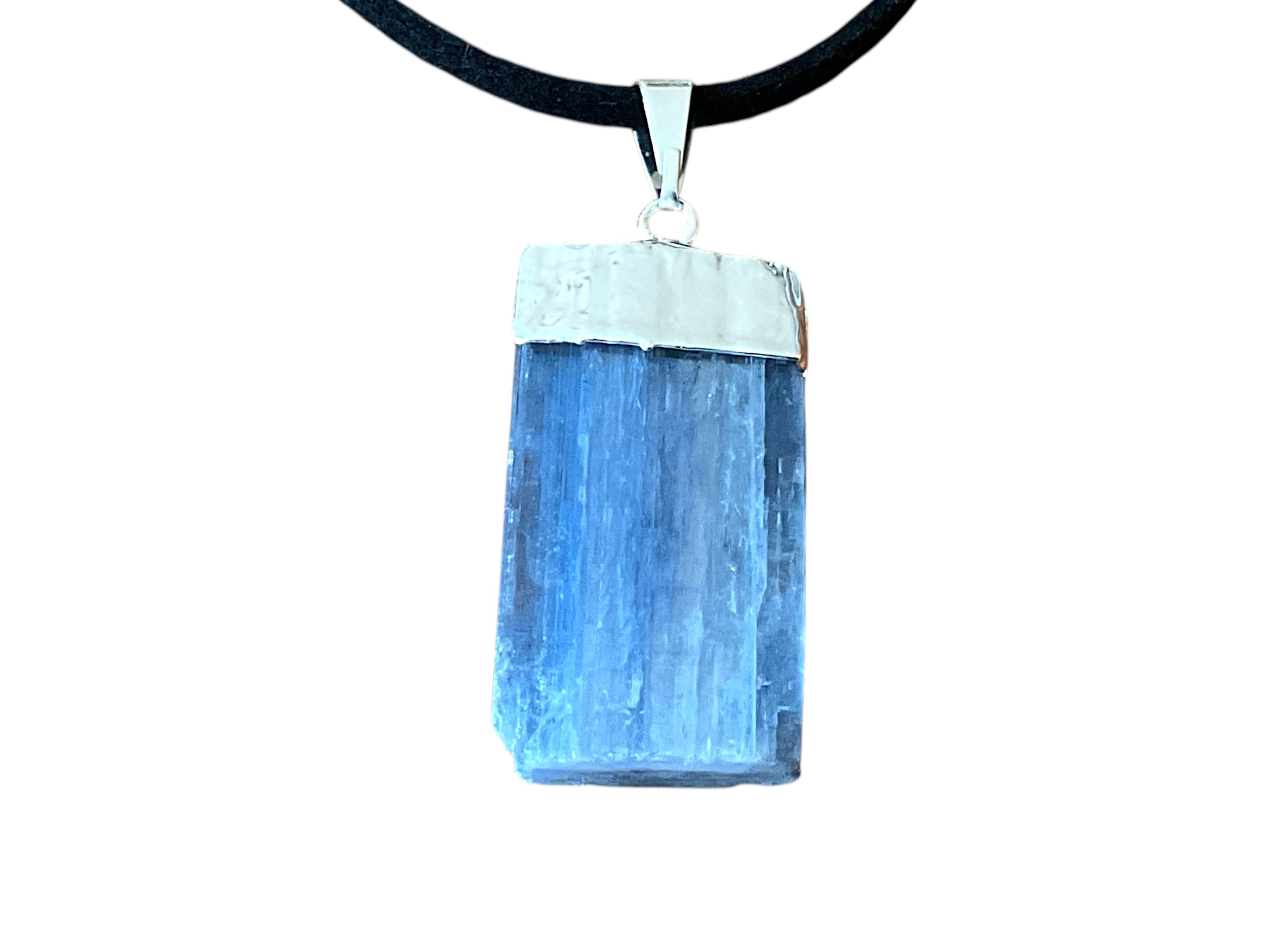 Steinfixx® Amulett Set Kyanit Silberanhänger I Edelsteinanhänger I Heilstei günstig online kaufen