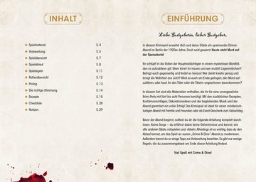 Michael Fischer Spiel, Crime & Dine - Das Krimi-Dinner-Set: Babylon Berlin - Das...