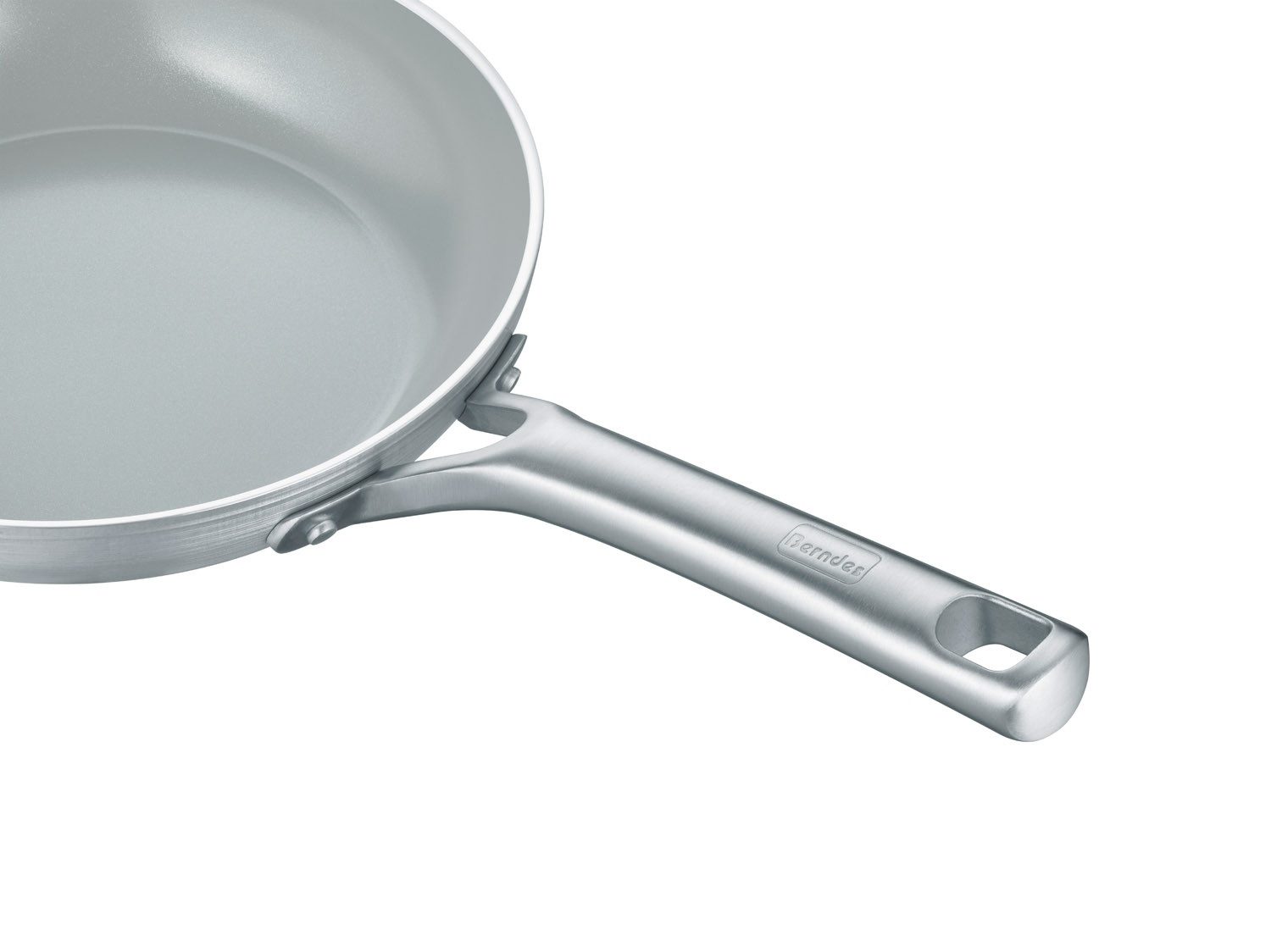 Berndes Wok B.FREE, Ø 28 cm, Edelstahlgriff, Induktion, Aluminium, Antihaft-Quarzversiegelung, hitzebeständig bis 400 °C