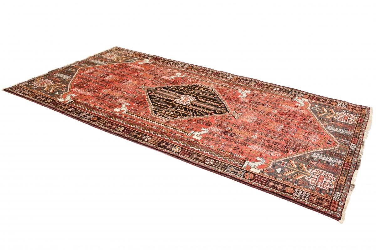 Läufer, Handgeknüpfter mm Höhe: Nain Shiraz Orientteppich Trading, Orientteppich rechteckig, 10 170x317 Perserteppich /