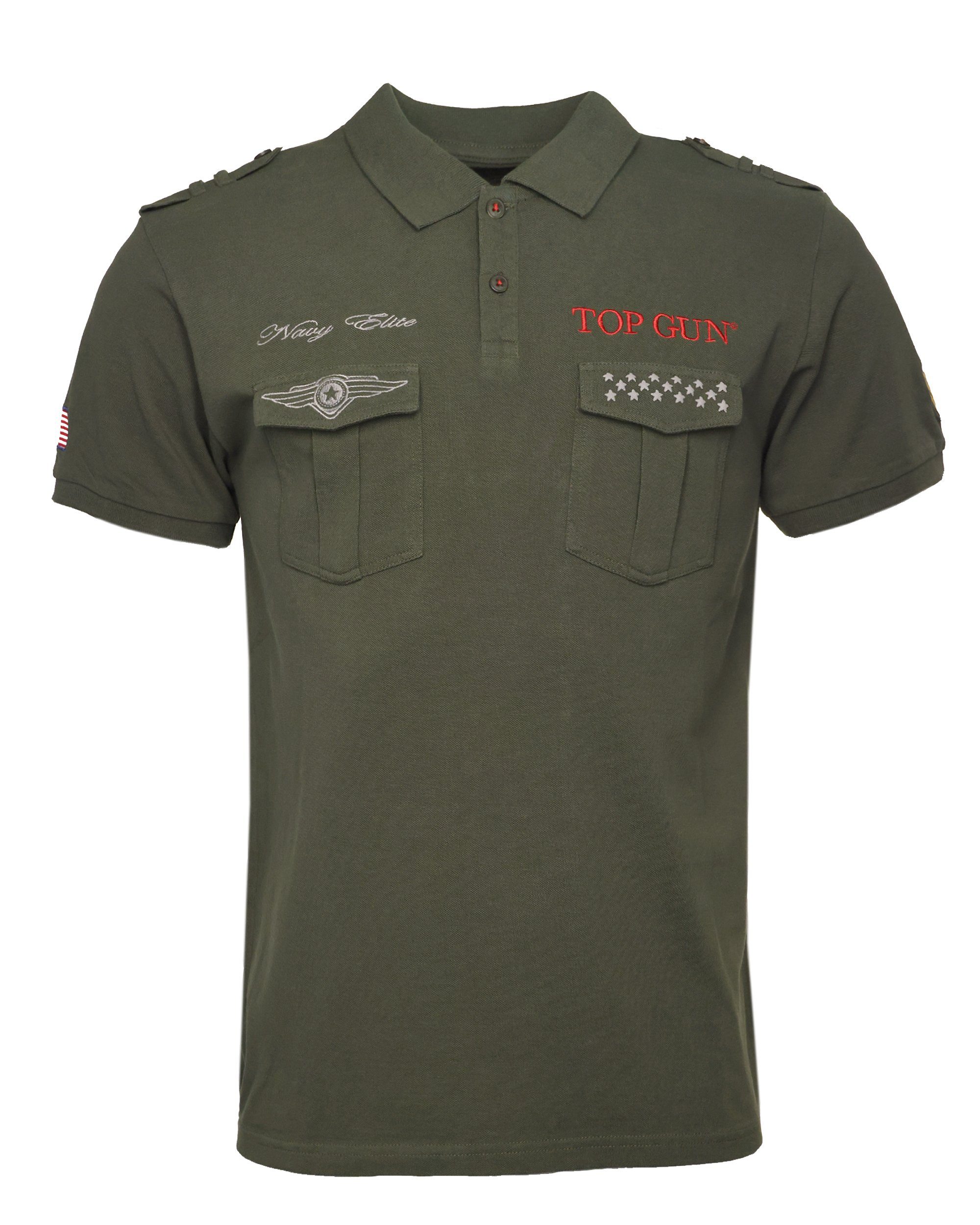 TOP GUN T-Shirt TG20213003 olive