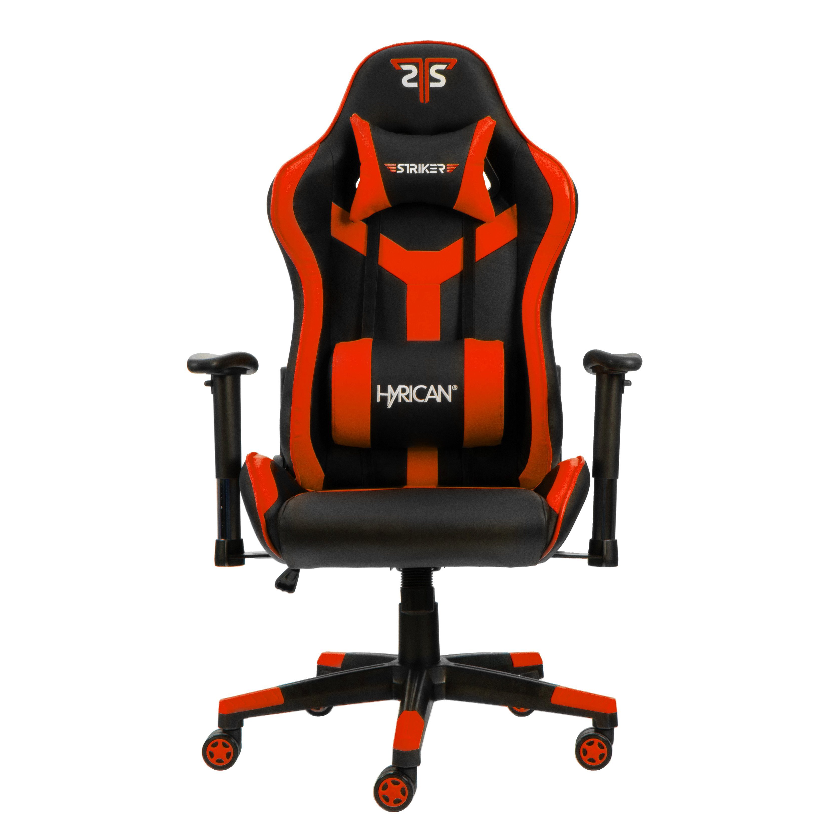 Hyrican Gaming-Stuhl "Striker Copilot" schwarz/rot, Kunstleder, günstig online kaufen