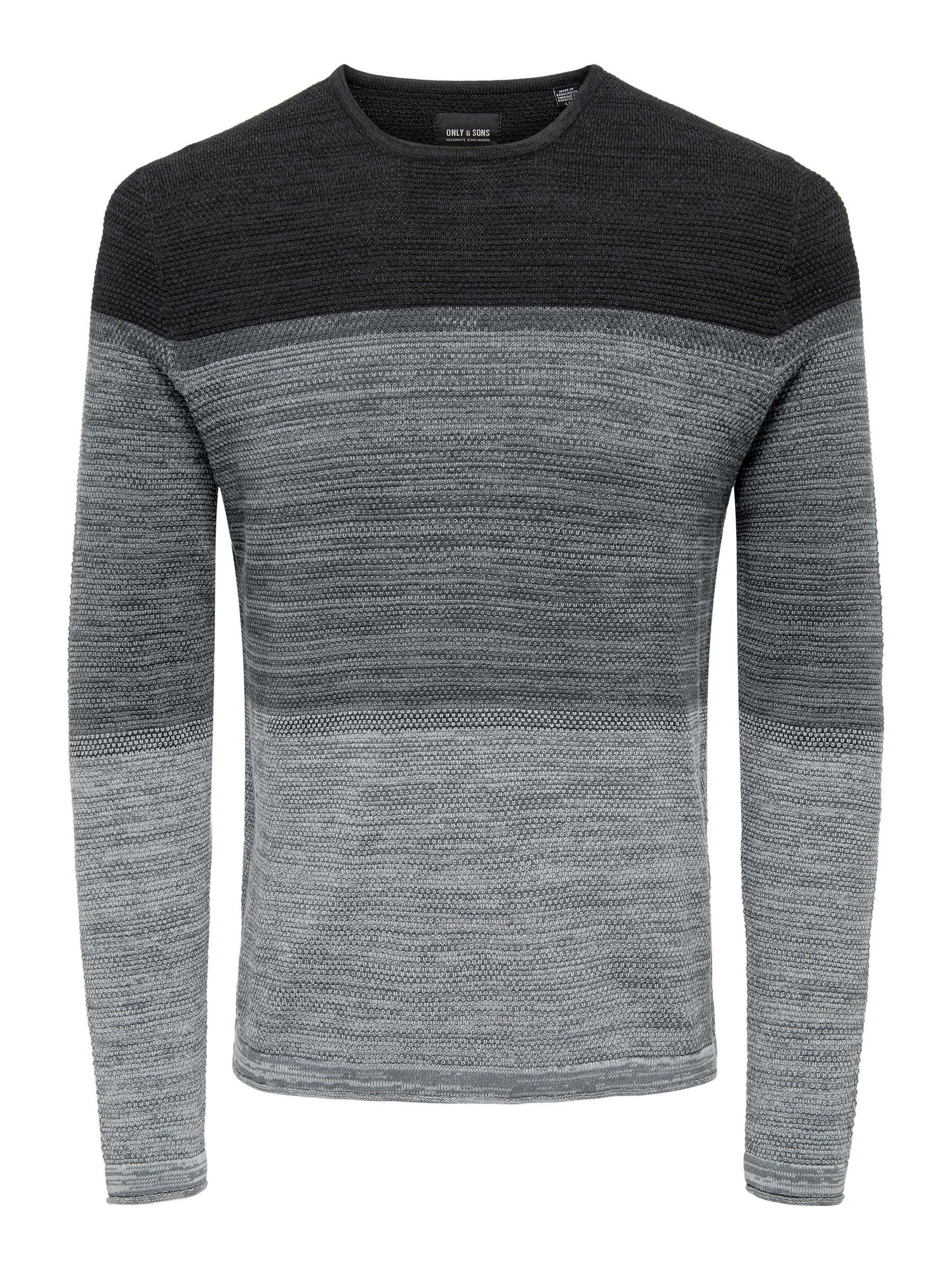 Strickpullover Dünner Langarm Strickpullover Rundhals Basic ONSPANTER