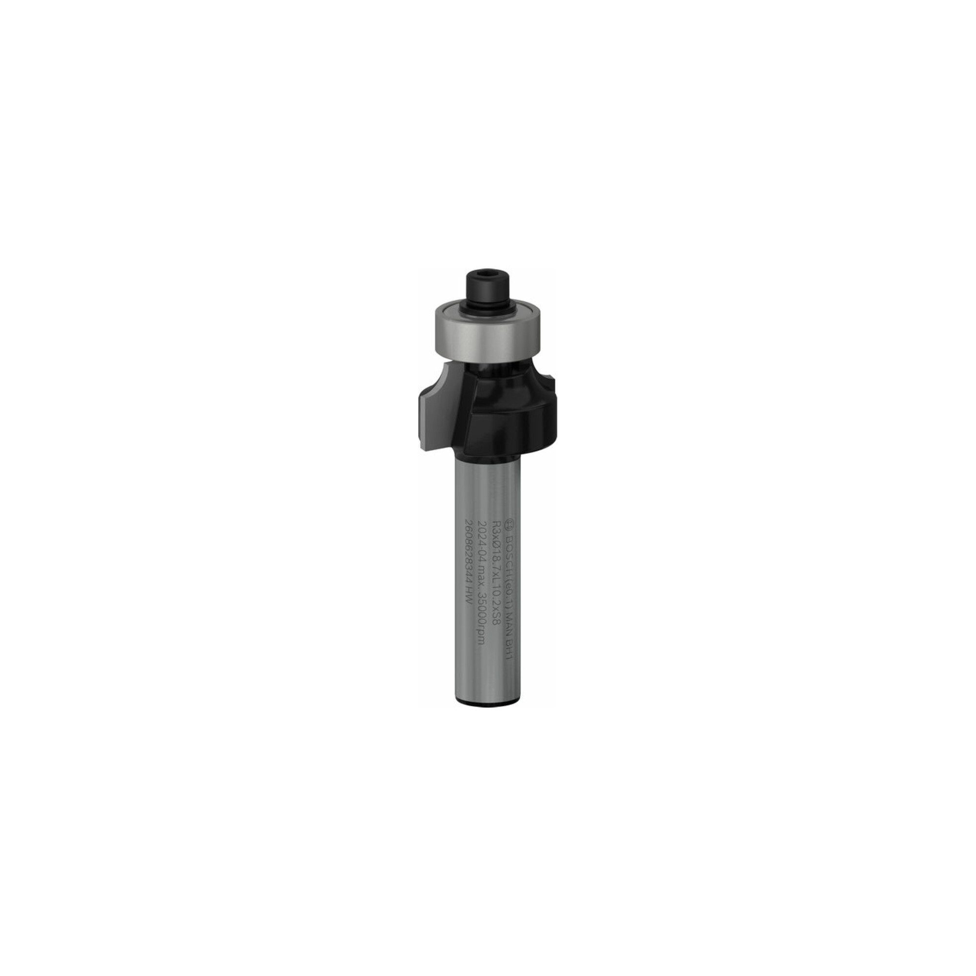 Bosch Professional Abrundfräser Bosch Abrundfräser Standard for Wood 8 mm R1 3 mm L 10,2 mm G 53 mm