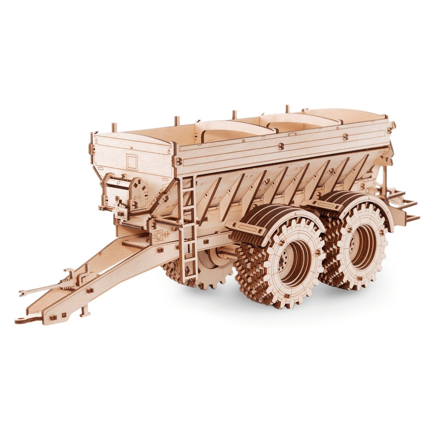 Eco Wood Art Puzzle Kirovets für K-7M Holzpuzzle, 206 Puzzleteile Anhänger Mechanisches Eco-Wood-Art