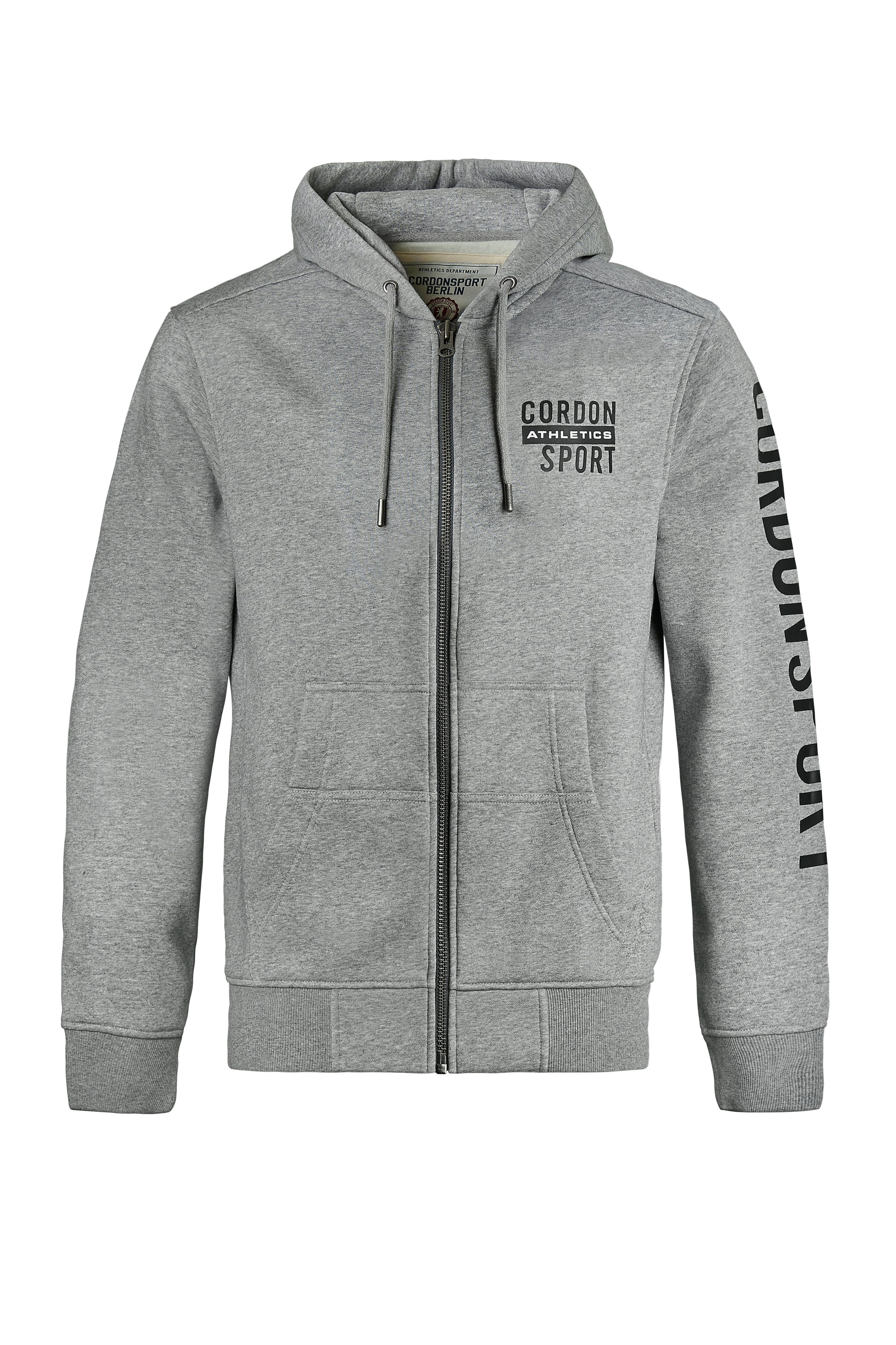 Cordon melange grey Hoodie 15 Sweatjacke Sport King 040