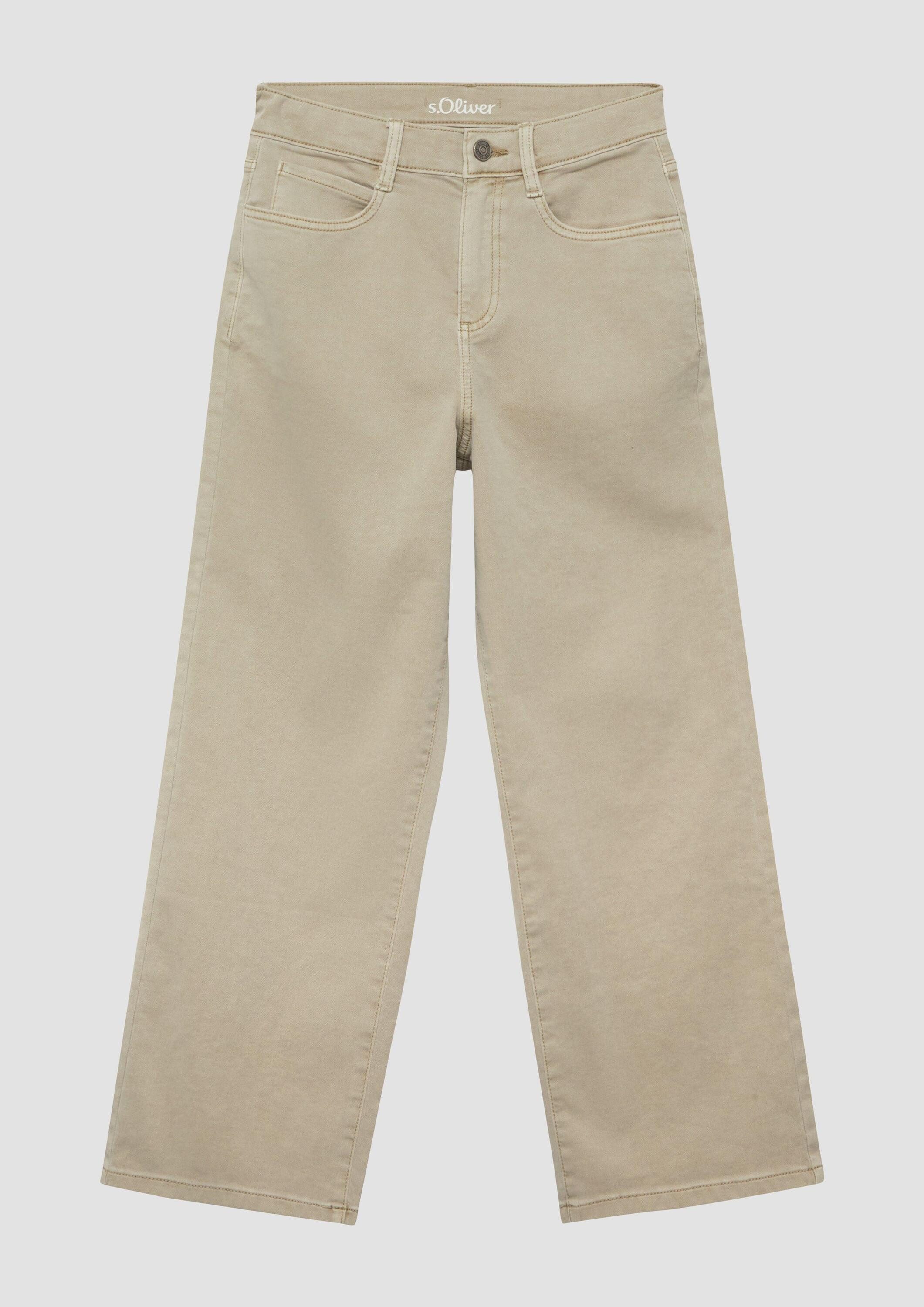 s.Oliver Chinos Hose BAGGY Baggy / Relaxed Fit / Mid Rise / Wide Leg