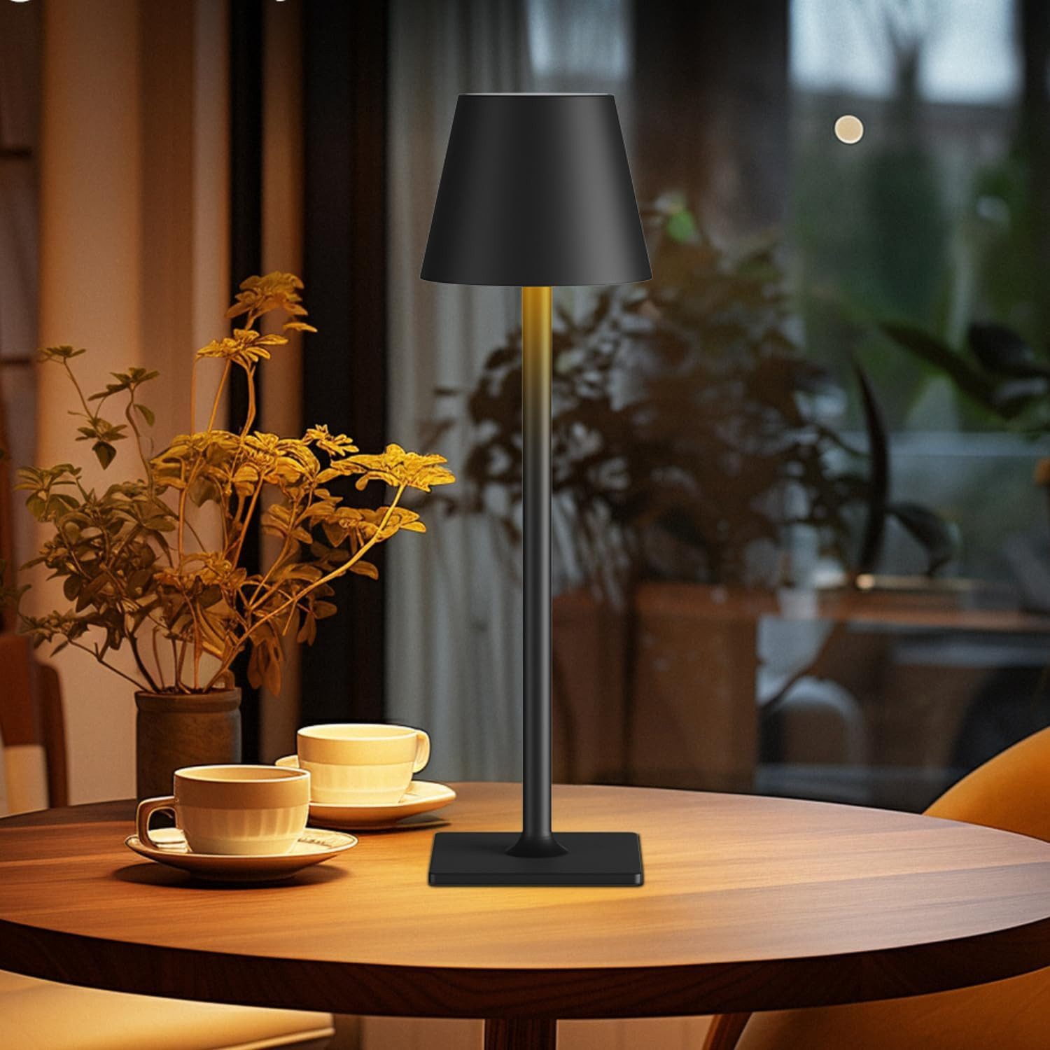 Elegear LED Tischleuchte LED Tischlampe Kabellos, günstig online kaufen
