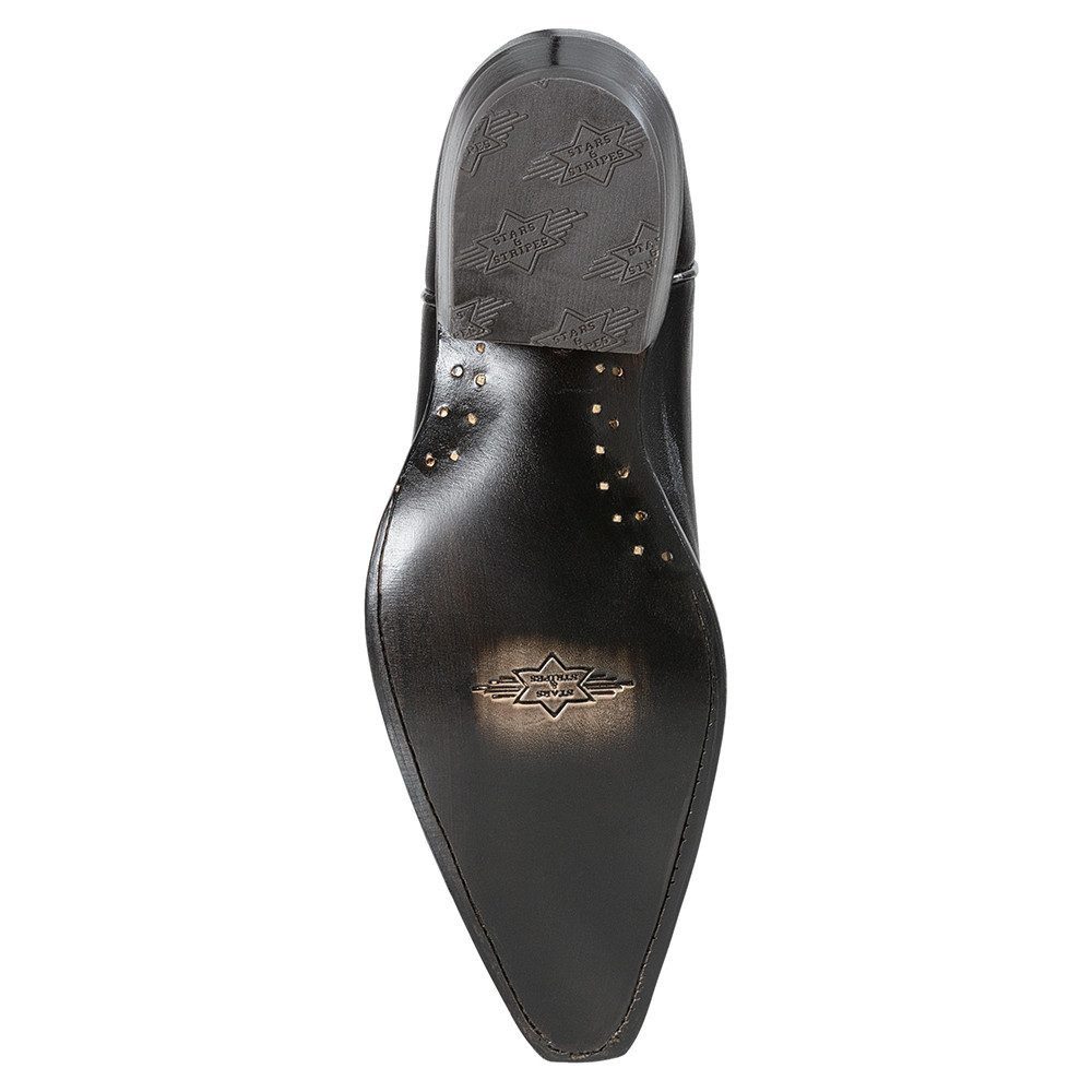Stars & Stripes WB-66 Cowboystiefel aus Rindslder, aufwändig verziert