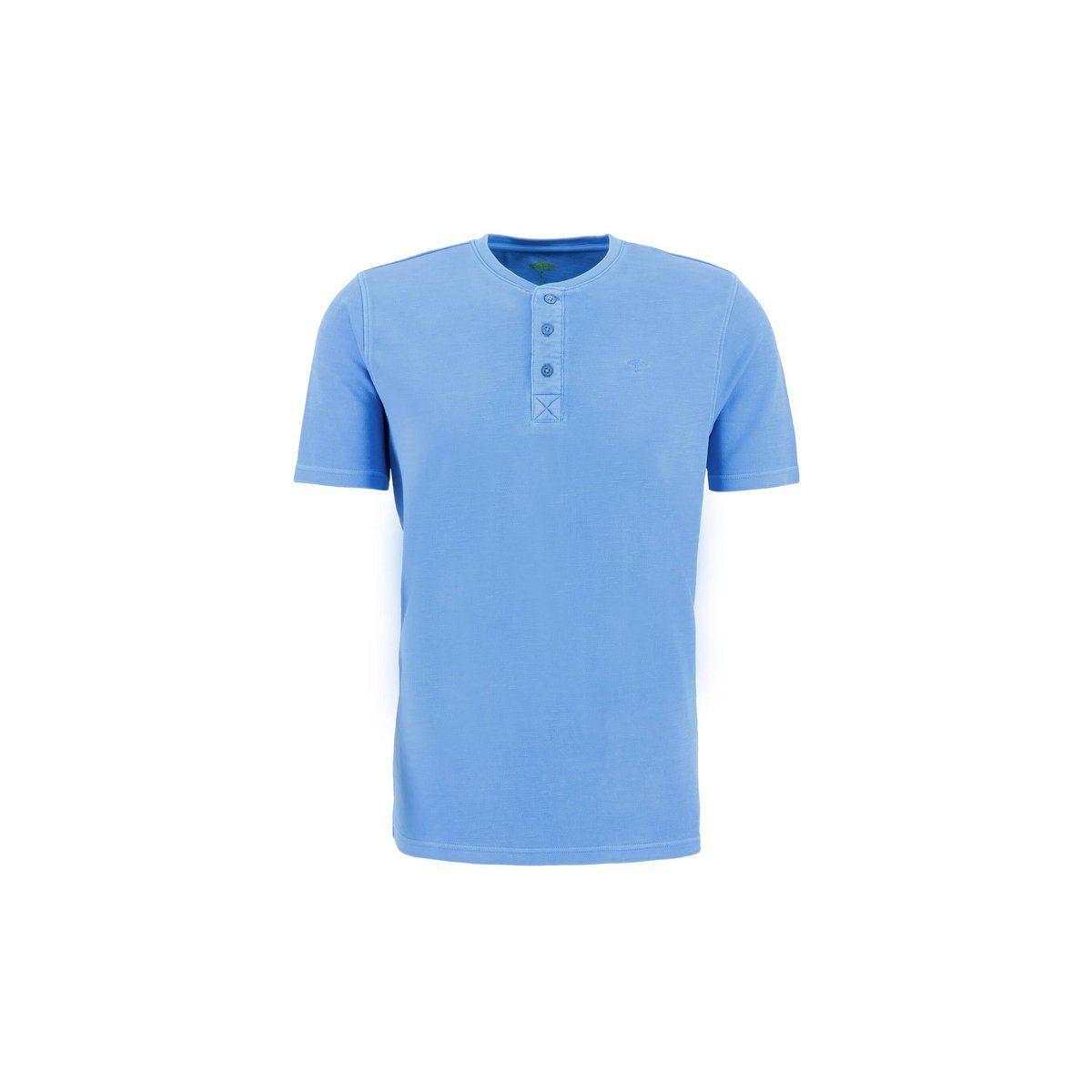 FYNCH-HATTON T-Shirt dunkel-blau (1-tlg) hellblau