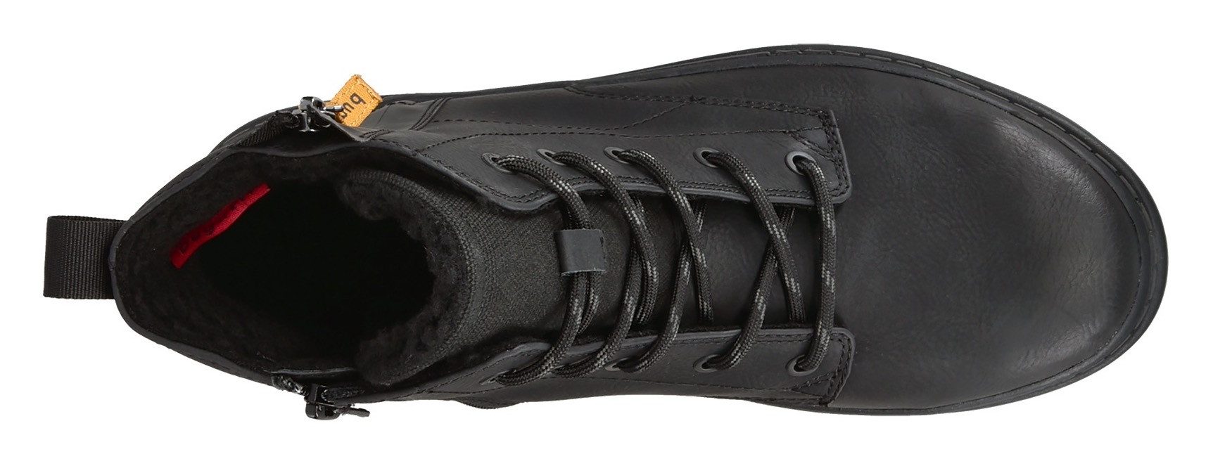 bugatti Winterboots Plateauboots, Schnürboots im Monochrome Look