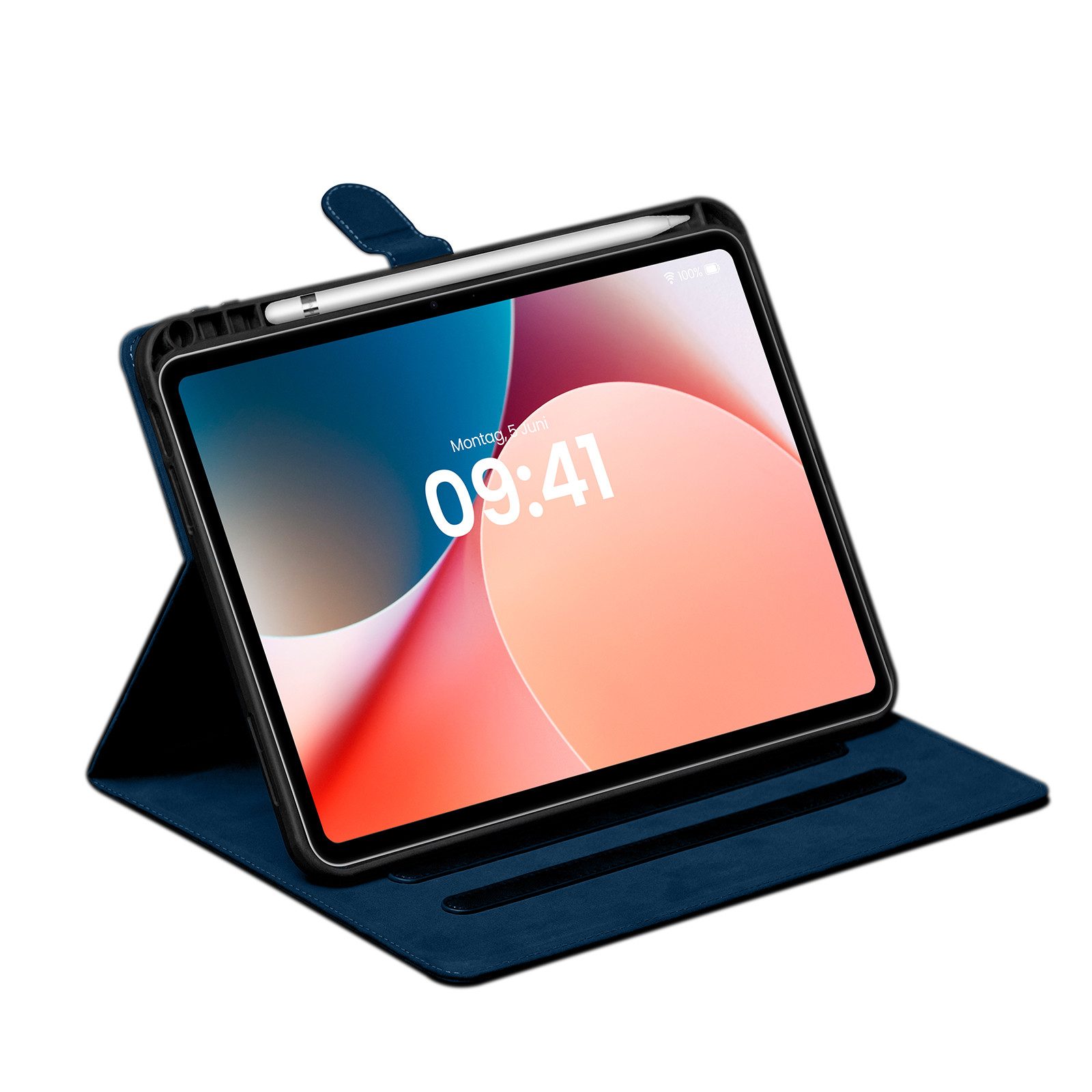 Tec-Expert Tablet-Hülle Tablet Cover Hülle für Apple iPad Air 11 (2024) 11 Zoll, 11, Vintage Schutzhülle Klapphülle Tasche Case